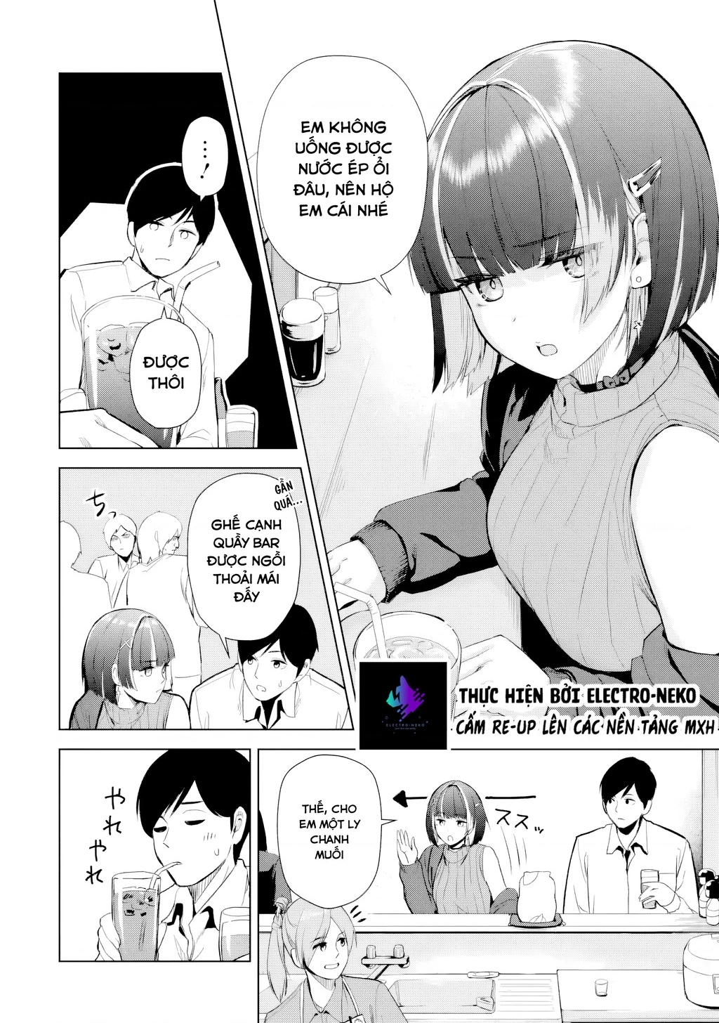 Cô nữ sinh đại học lạnh lùng đứng cạnh tôi ở quán Izakaya (Gloomy Neighbor at the Standing Bar) Chapter 1 - 17