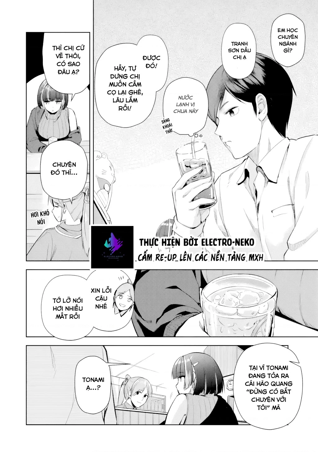 Cô nữ sinh đại học lạnh lùng đứng cạnh tôi ở quán Izakaya (Gloomy Neighbor at the Standing Bar) Chapter 1 - 19