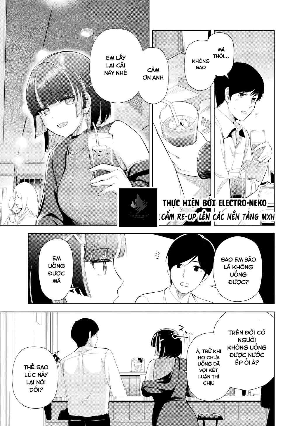 Cô nữ sinh đại học lạnh lùng đứng cạnh tôi ở quán Izakaya (Gloomy Neighbor at the Standing Bar) Chapter 1 - 22