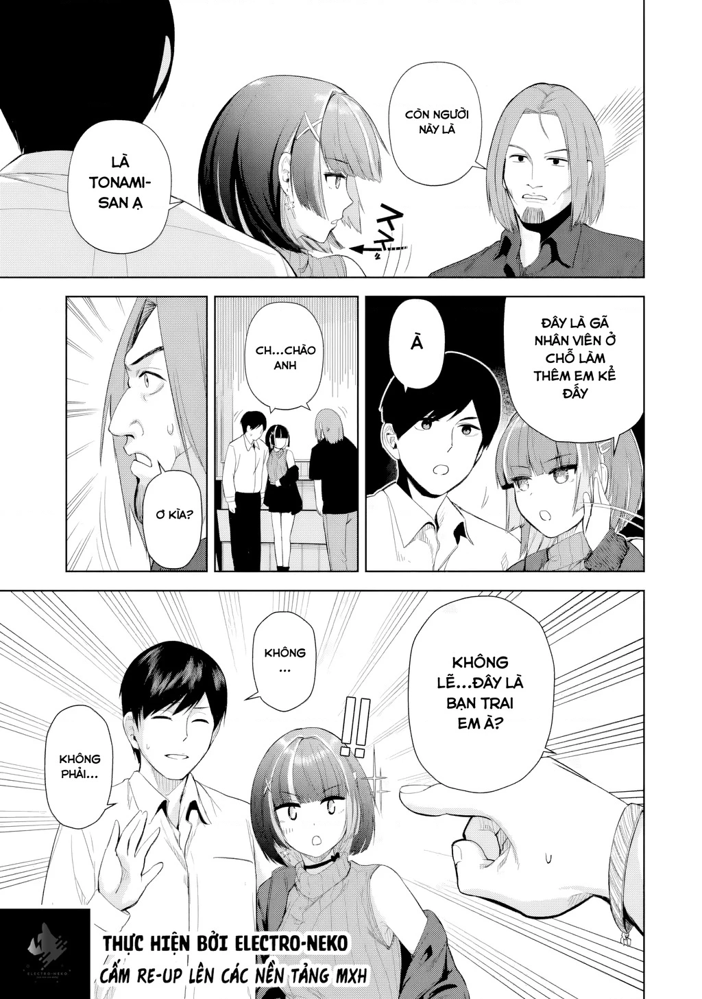 Cô nữ sinh đại học lạnh lùng đứng cạnh tôi ở quán Izakaya (Gloomy Neighbor at the Standing Bar) Chapter 1 - 32