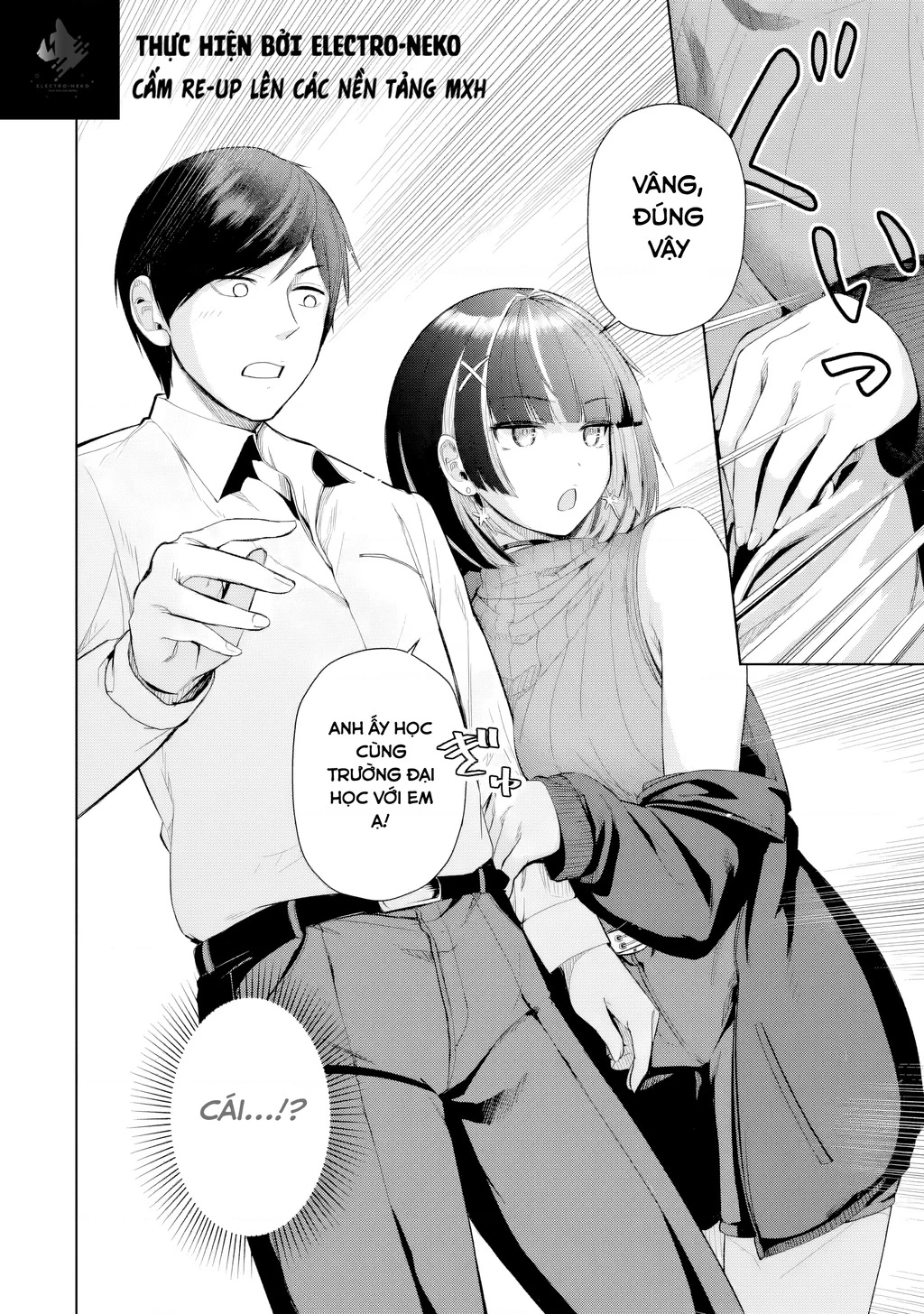 Cô nữ sinh đại học lạnh lùng đứng cạnh tôi ở quán Izakaya (Gloomy Neighbor at the Standing Bar) Chapter 1 - 33