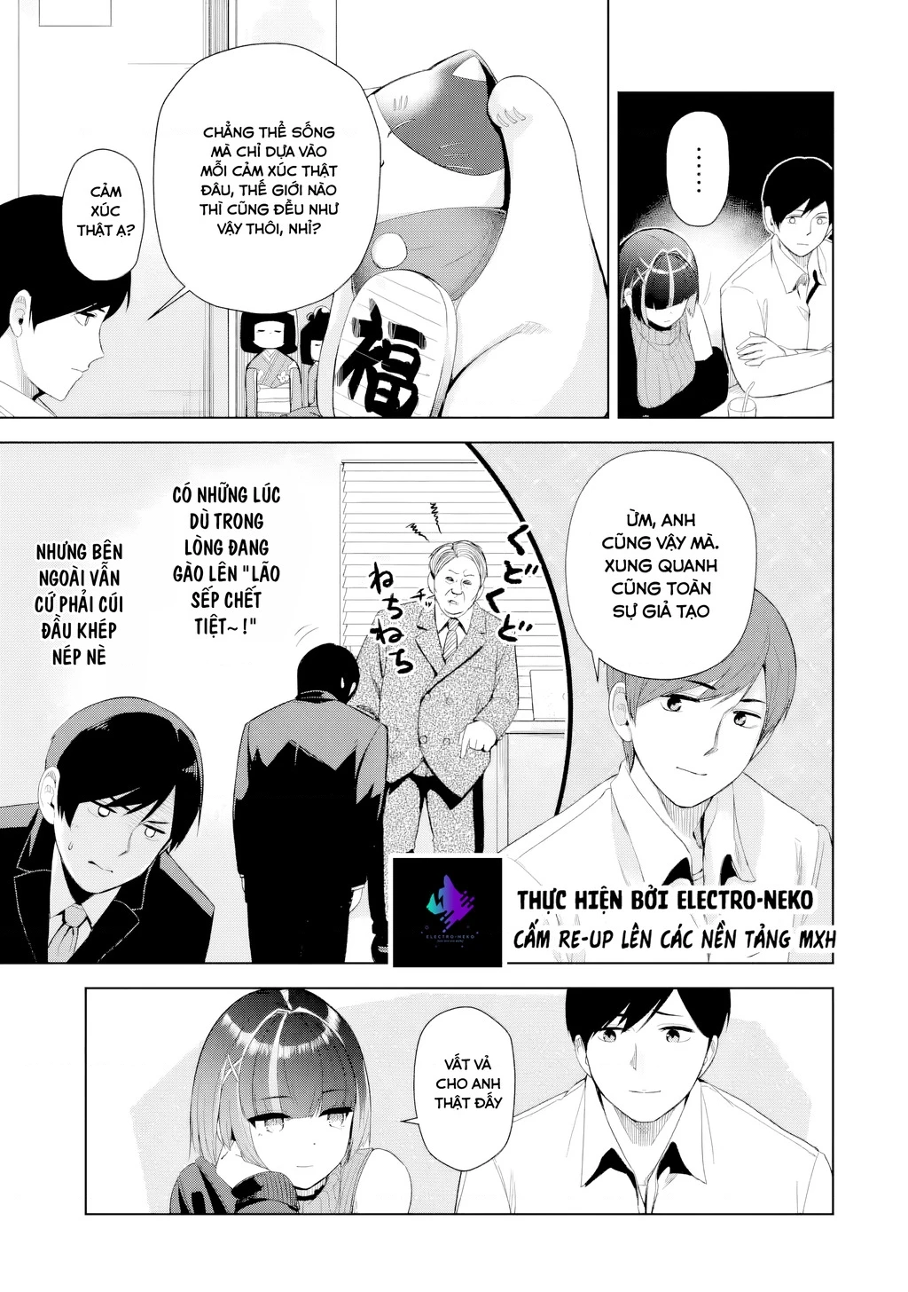 Cô nữ sinh đại học lạnh lùng đứng cạnh tôi ở quán Izakaya (Gloomy Neighbor at the Standing Bar) Chapter 1 - 40