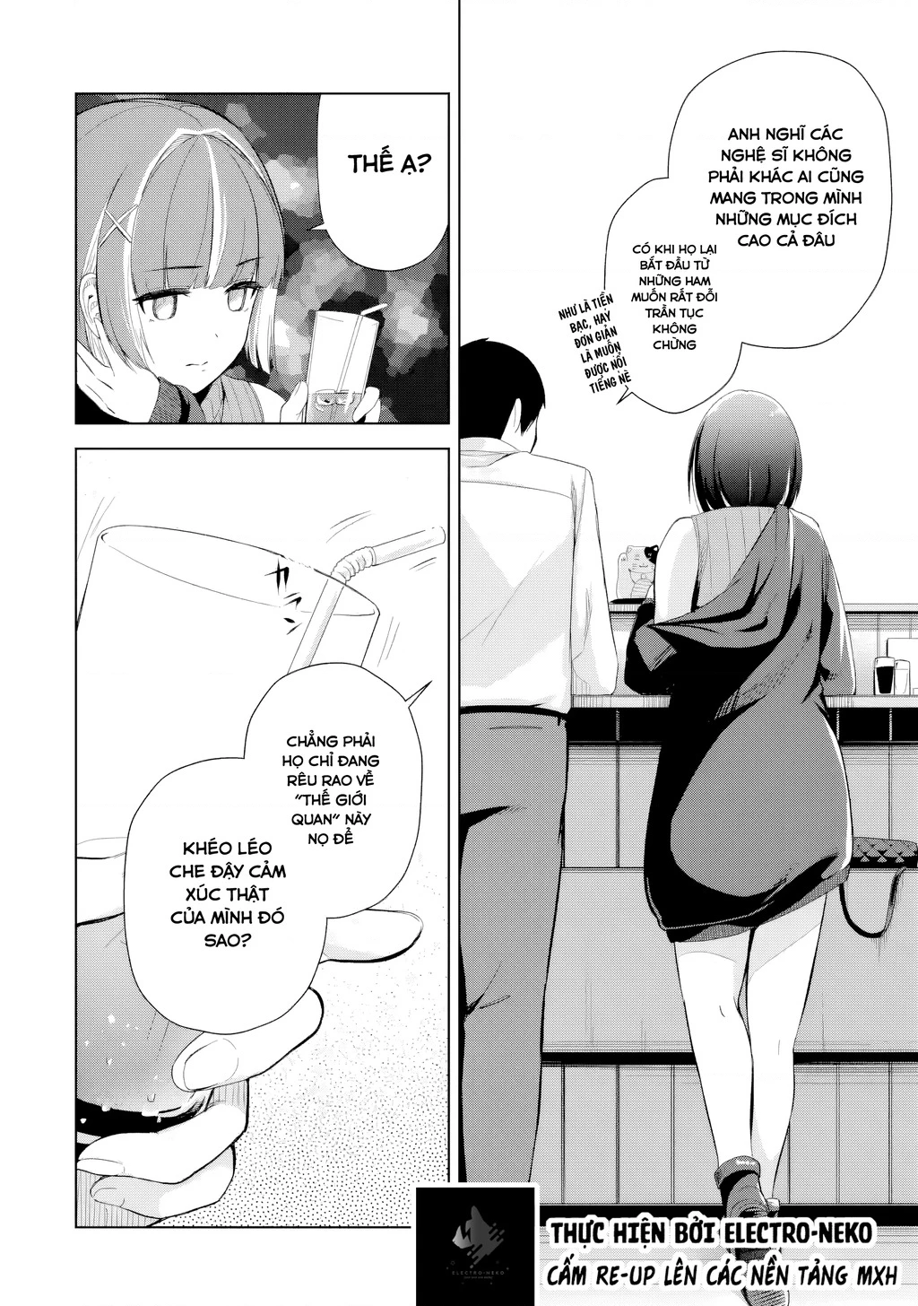 Cô nữ sinh đại học lạnh lùng đứng cạnh tôi ở quán Izakaya (Gloomy Neighbor at the Standing Bar) Chapter 1 - 41