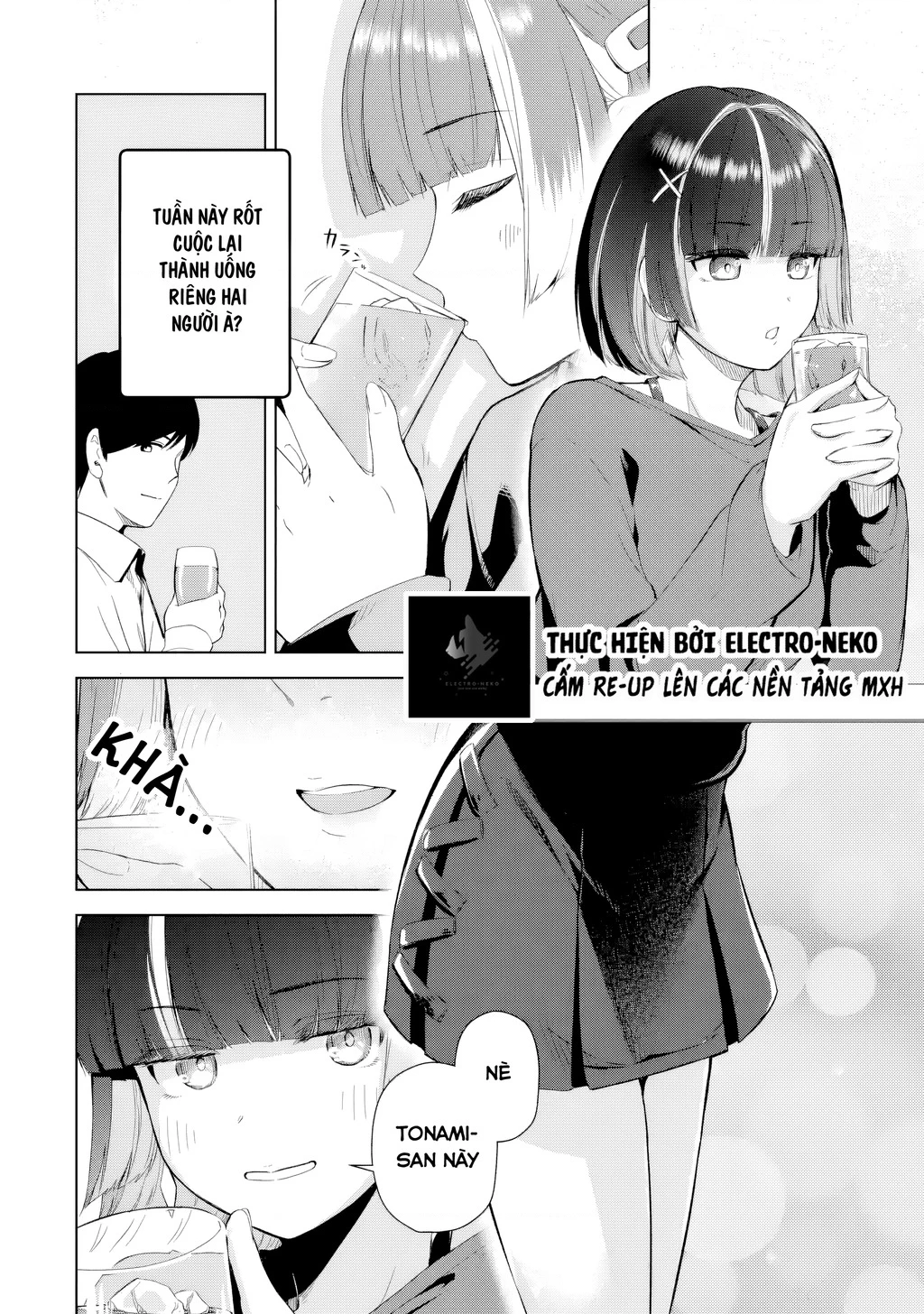 Cô nữ sinh đại học lạnh lùng đứng cạnh tôi ở quán Izakaya (Gloomy Neighbor at the Standing Bar) Chapter 2 - 17