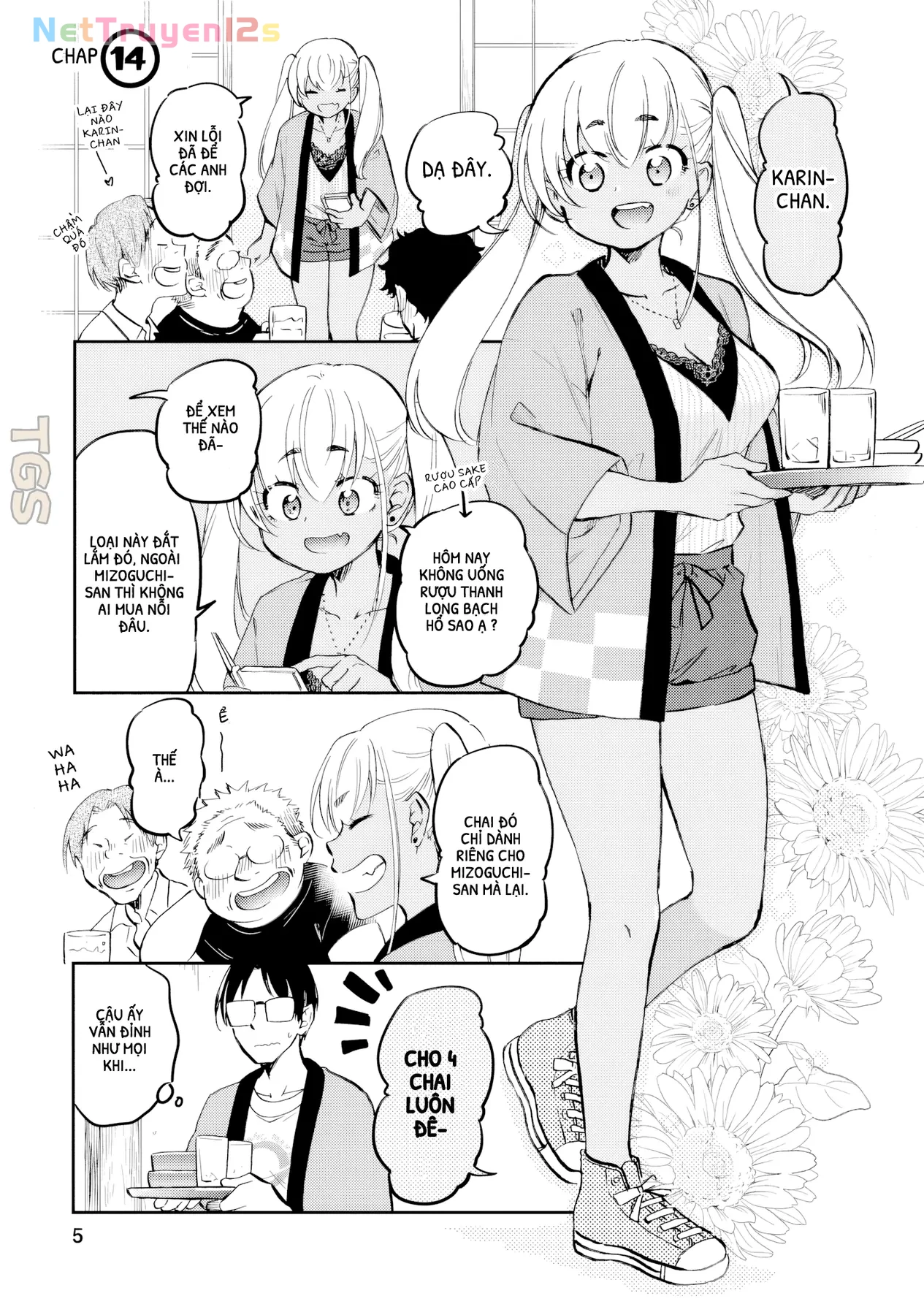 Gyaru Không Mời Mà Đến Nakamura Chapter  14 - 3