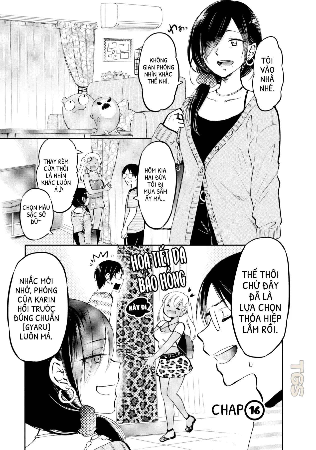 Gyaru Không Mời Mà Đến Nakamura Chapter  16 - 1