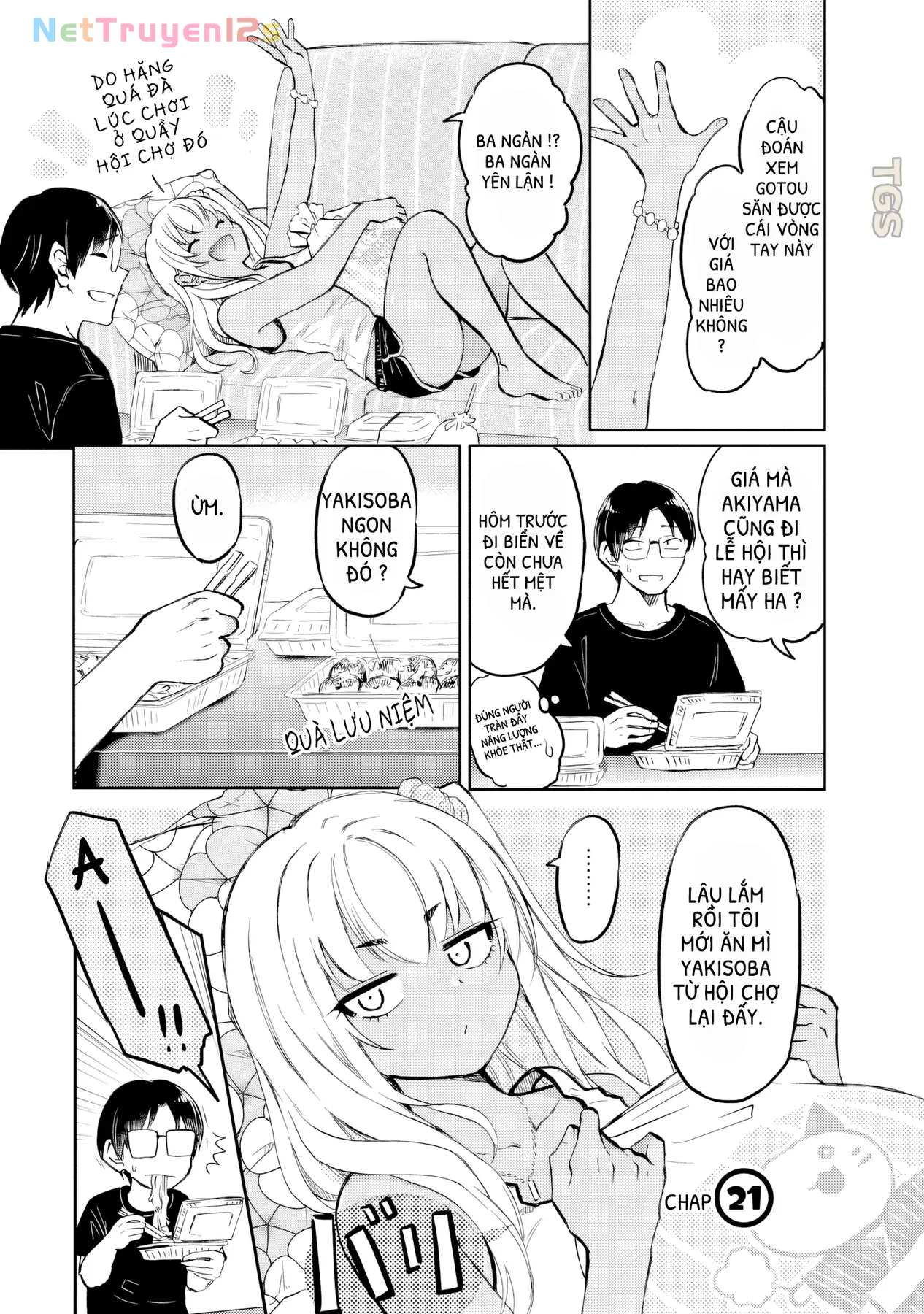 Gyaru Không Mời Mà Đến Nakamura Chapter  21 - 1