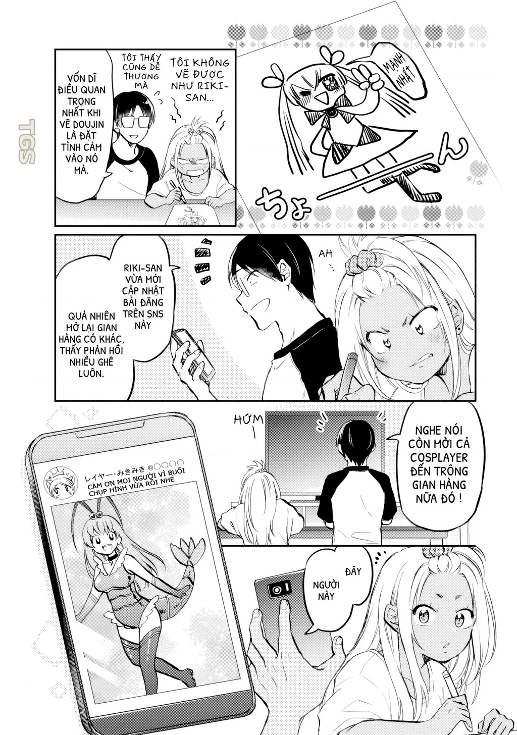 Gyaru Không Mời Mà Đến Nakamura Chapter 22 - 4