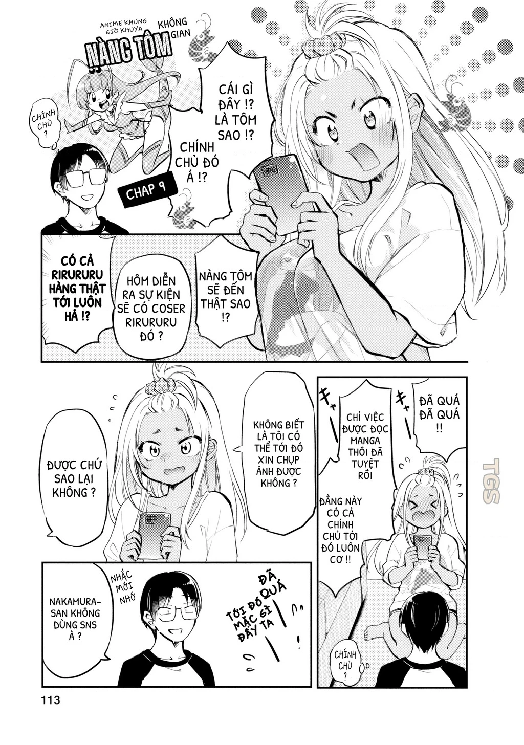 Gyaru Không Mời Mà Đến Nakamura Chapter 22 - 5