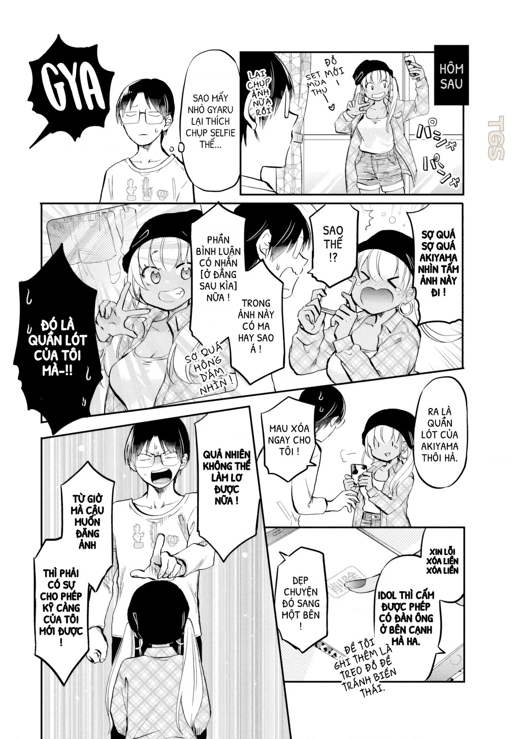 Gyaru Không Mời Mà Đến Nakamura Chapter 24 - 5