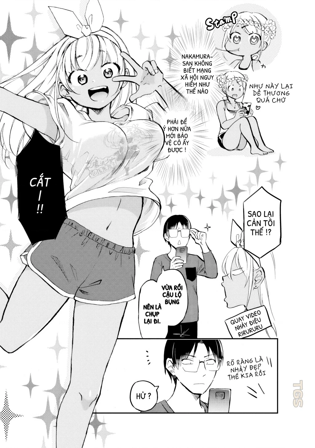 Gyaru Không Mời Mà Đến Nakamura Chapter 24 - 9