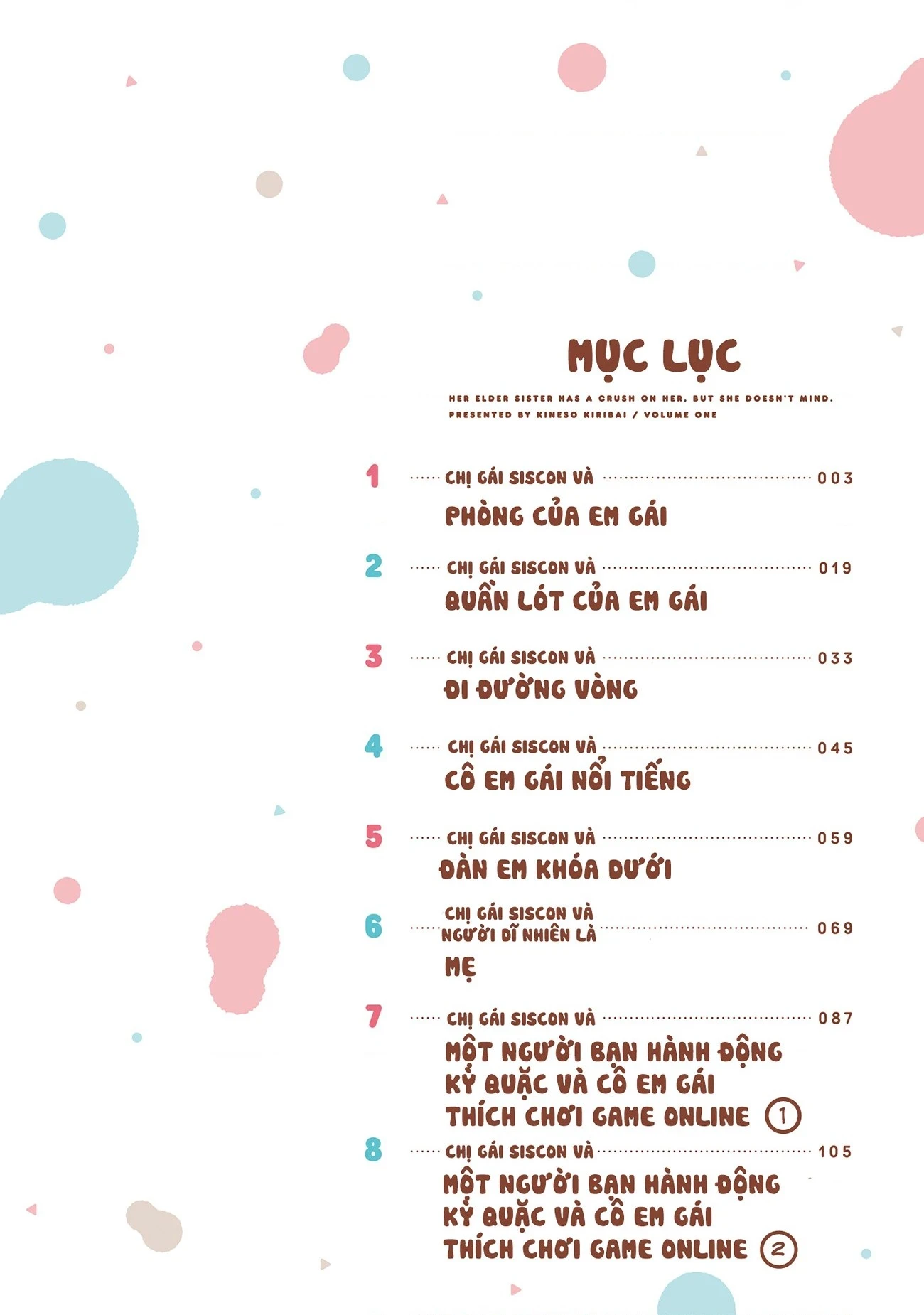 Chị Gái Siscon Và Cô Em Gái Không Bận Tâm Về điều đó  Chapter 1 - 5