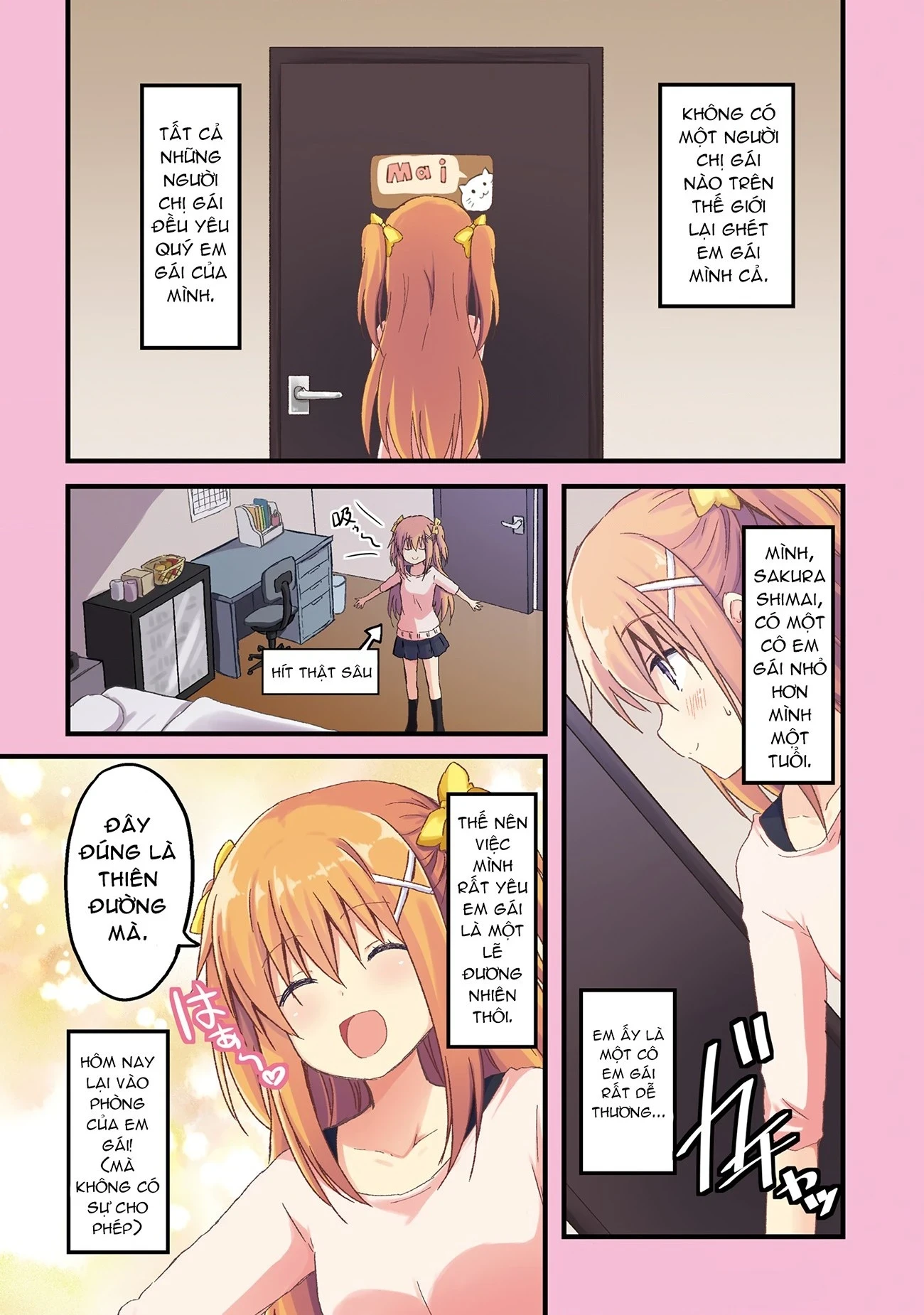 Chị Gái Siscon Và Cô Em Gái Không Bận Tâm Về điều đó  Chapter 1 - 6