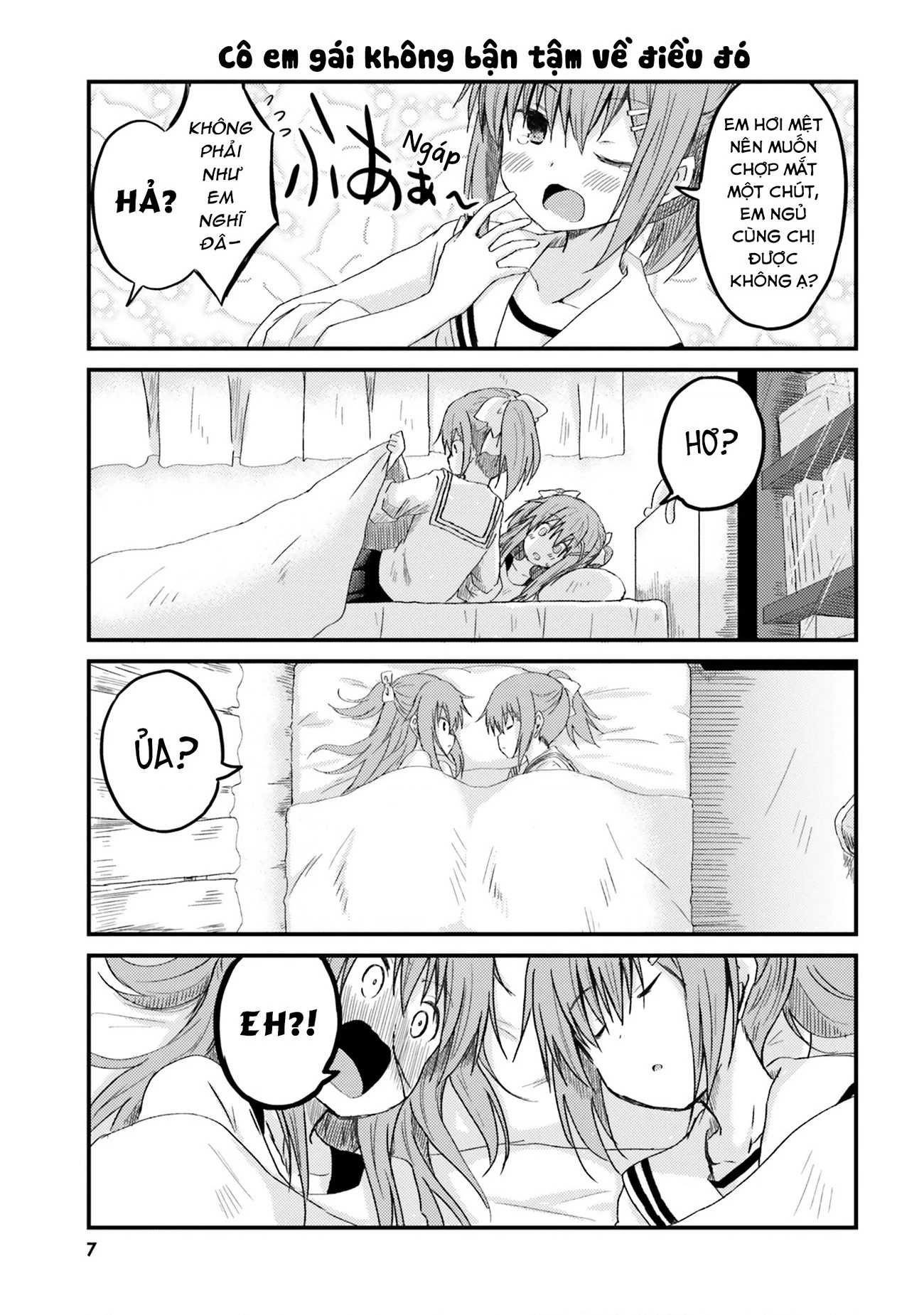 Chị Gái Siscon Và Cô Em Gái Không Bận Tâm Về điều đó  Chapter 1 - 10