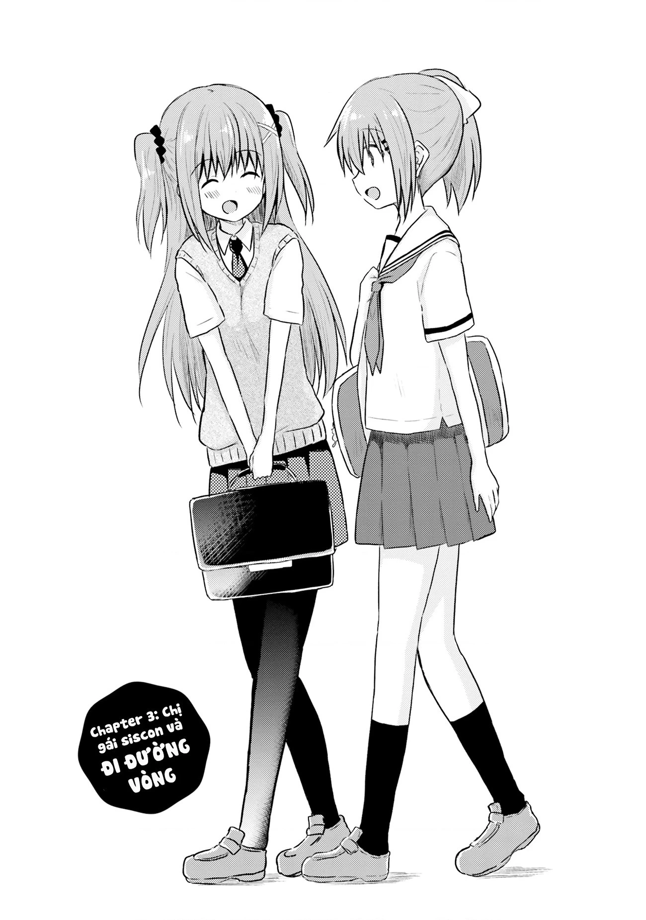 Chị Gái Siscon Và Cô Em Gái Không Bận Tâm Về điều đó  Chapter 3 - 4