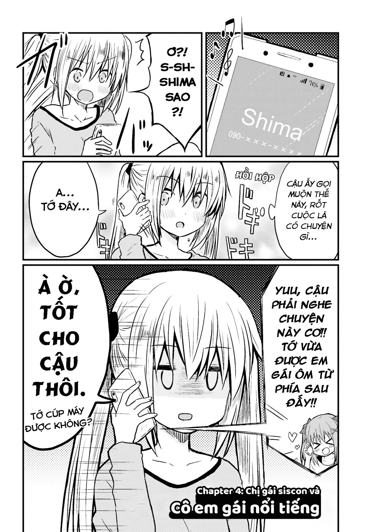 Chị Gái Siscon Và Cô Em Gái Không Bận Tâm Về điều đó  Chapter 4 - 4