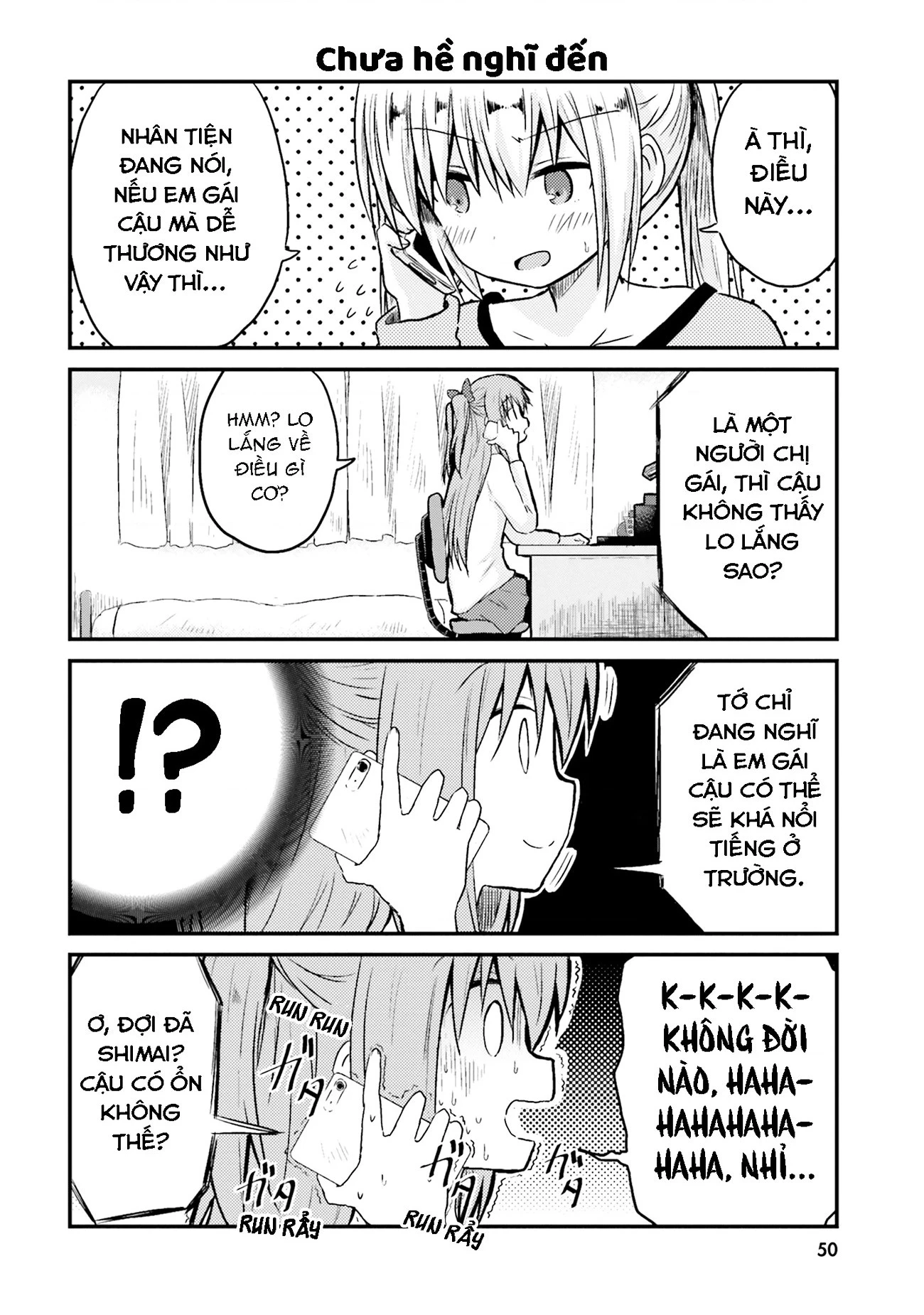 Chị Gái Siscon Và Cô Em Gái Không Bận Tâm Về điều đó  Chapter 4 - 8