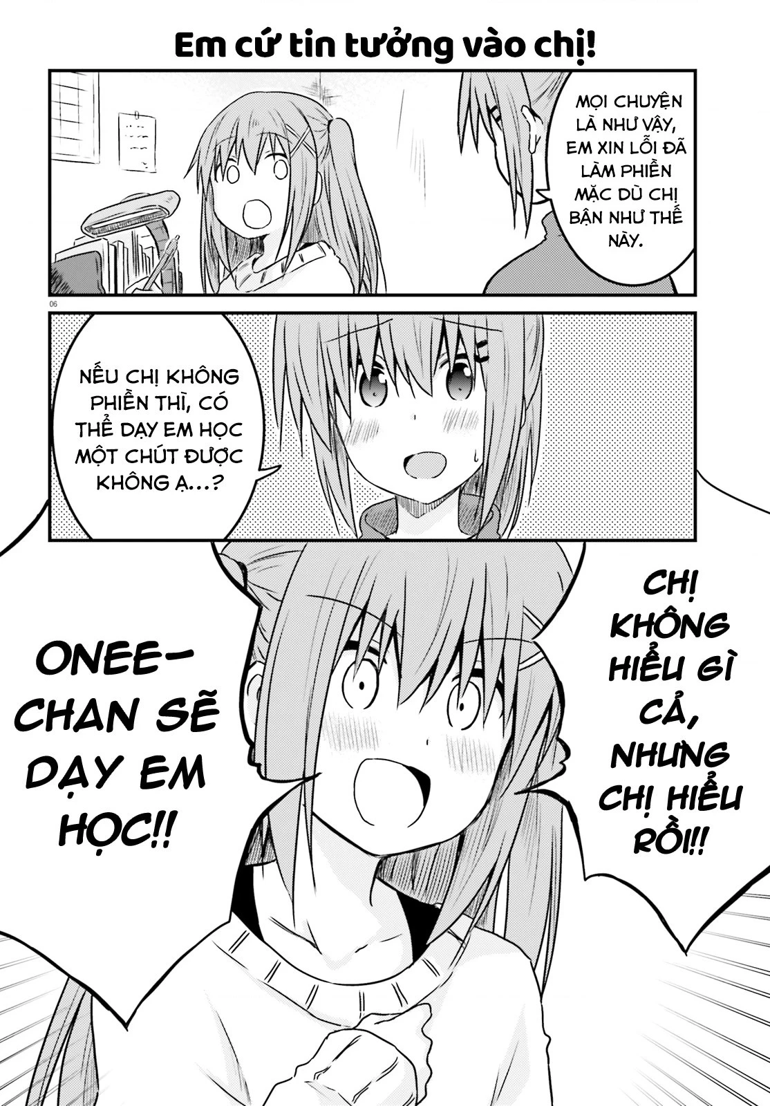 Chị Gái Siscon Và Cô Em Gái Không Bận Tâm Về điều đó  Chapter 9 - 11