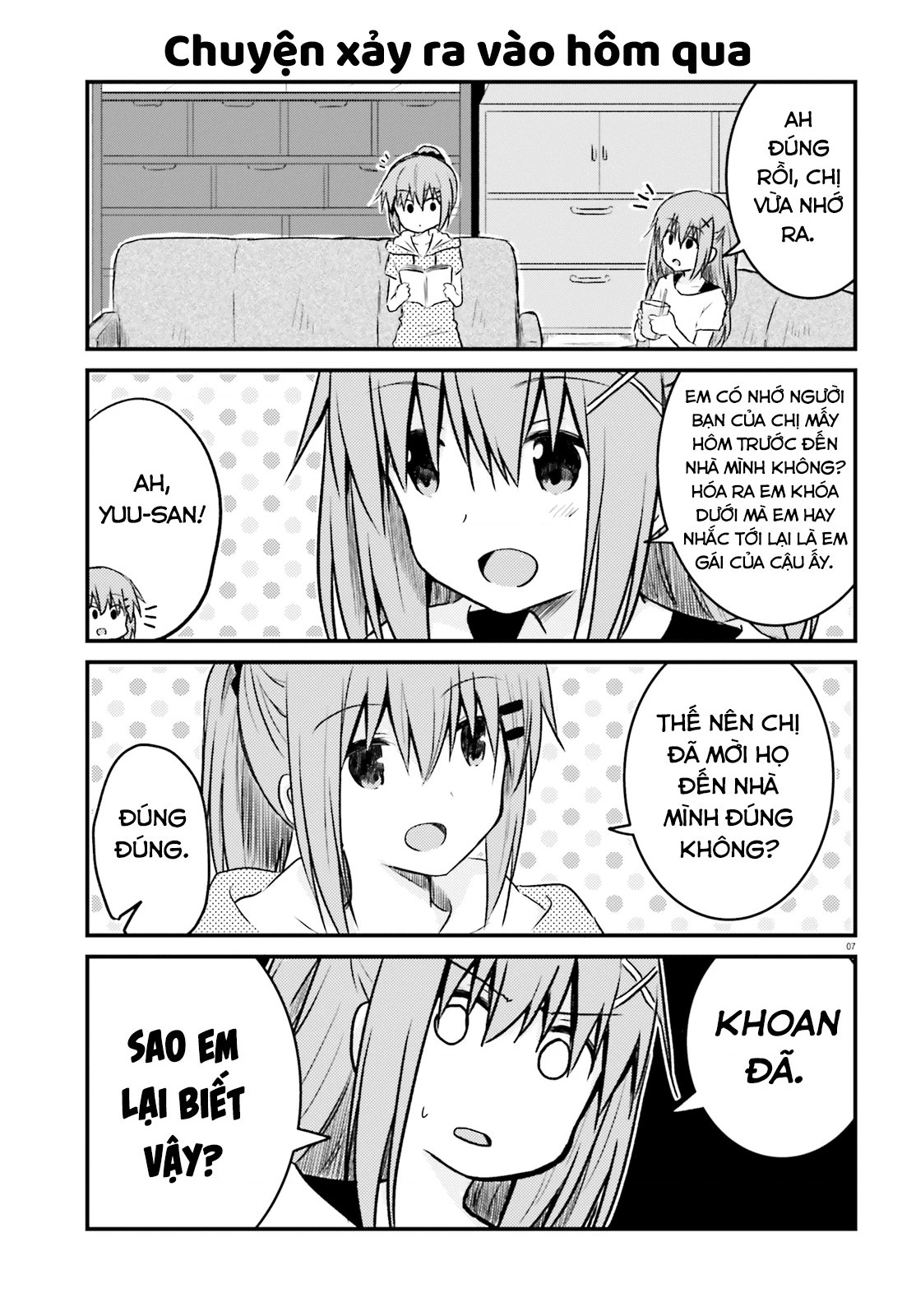 Chị Gái Siscon Và Cô Em Gái Không Bận Tâm Về điều đó  Chapter 13 - 9