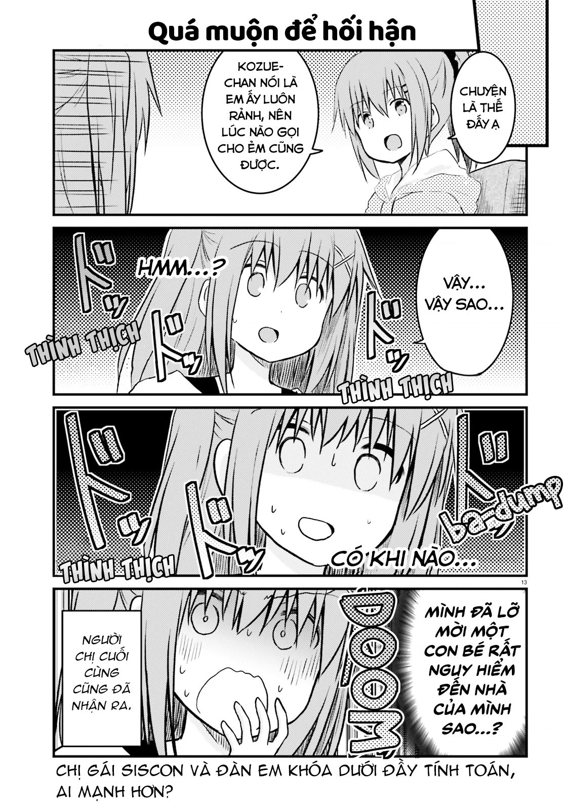 Chị Gái Siscon Và Cô Em Gái Không Bận Tâm Về điều đó  Chapter 13 - 15