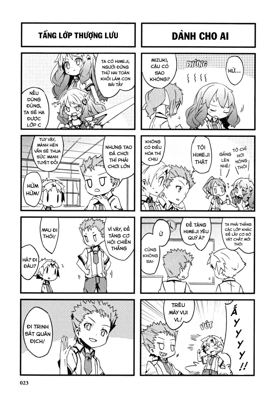 Lũ Ngốc, Bài Thi Và Linh Thú Triệu Hồi Spinout! Đây Là Cuộc Sống Thường Nhật Của Chúng Tôi! Chapter 1 - 23