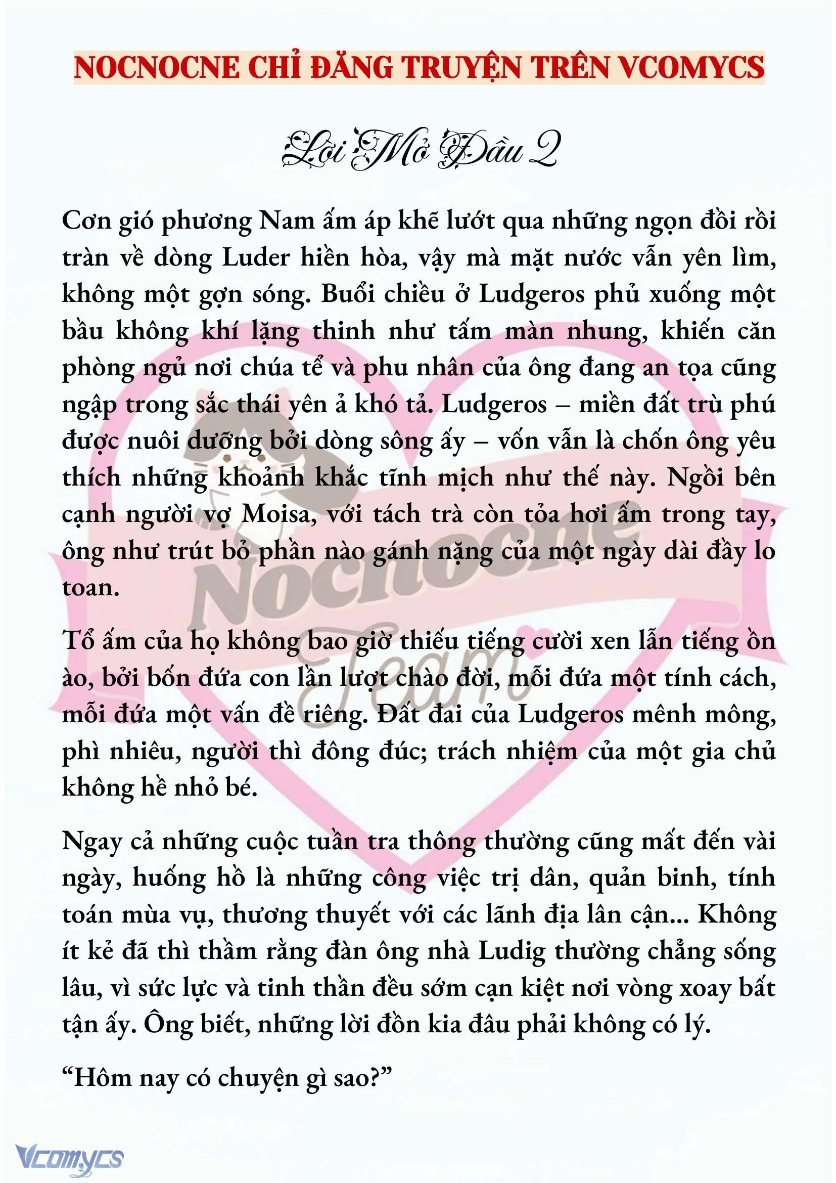 [NOVEL] CÁ RỪNG KHÔN NGOAN Chapter  0.2 - 2