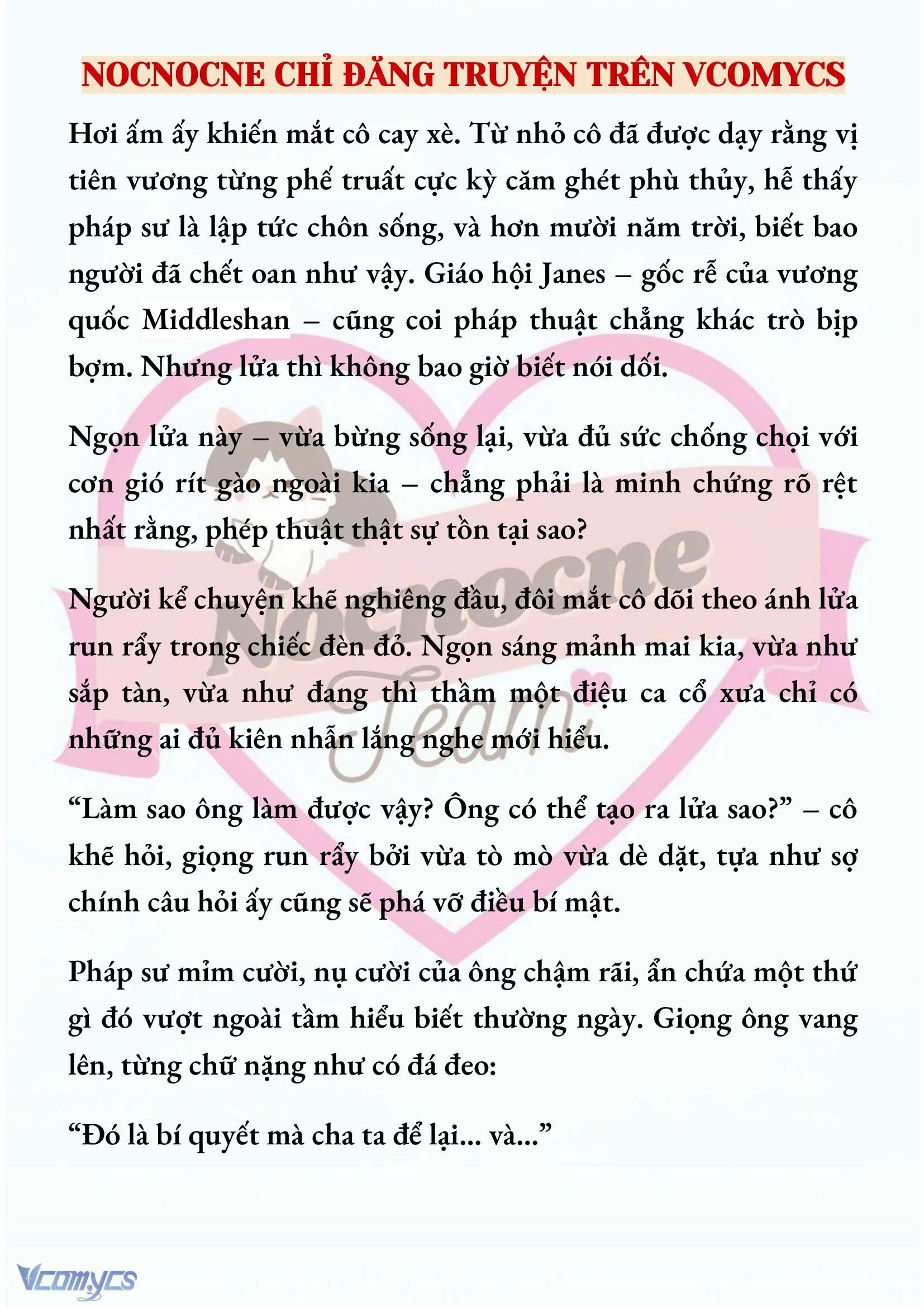 [NOVEL] CÁ RỪNG KHÔN NGOAN Chapter  3 - 10