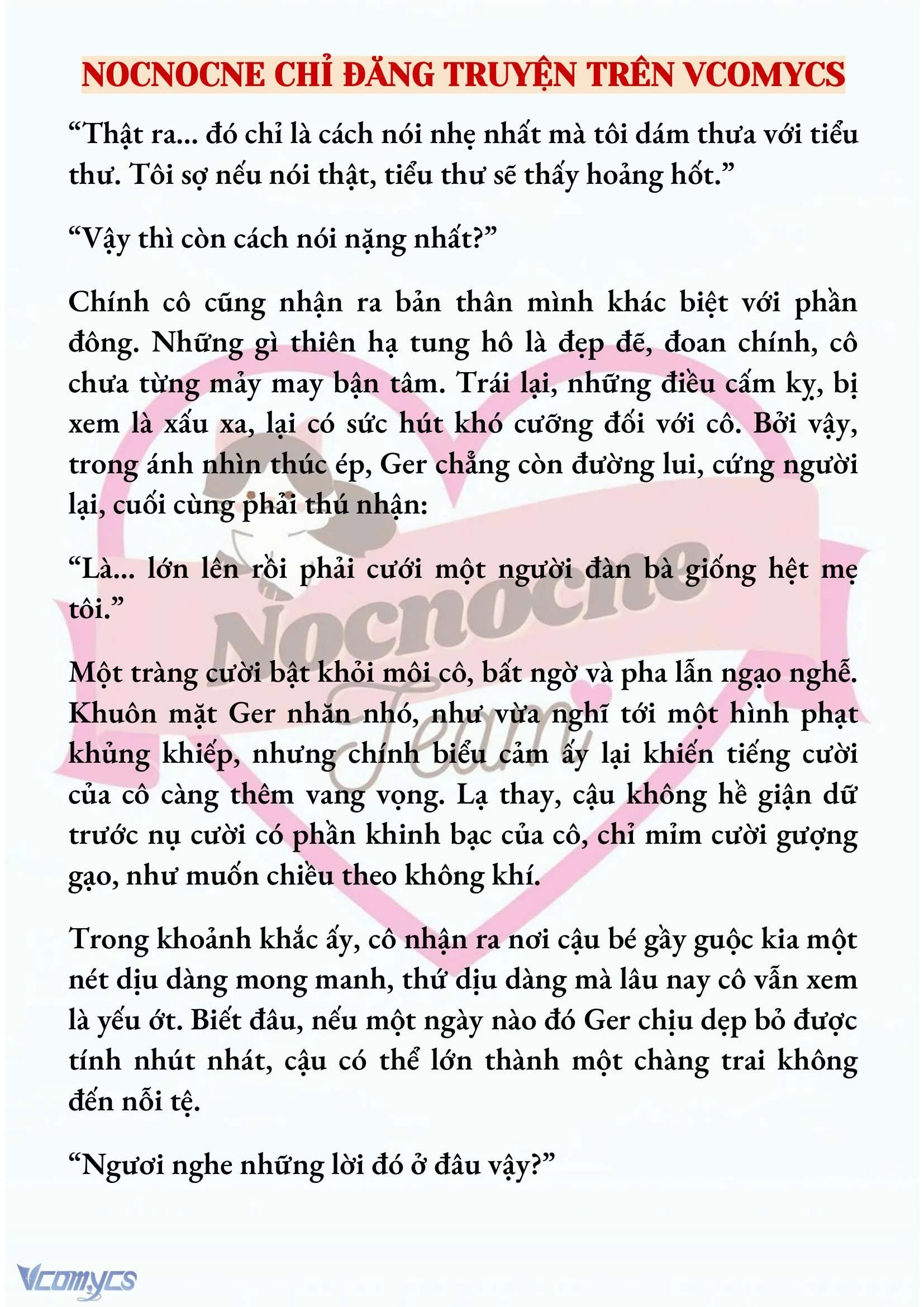 [NOVEL] CÁ RỪNG KHÔN NGOAN Chapter  6 - 11