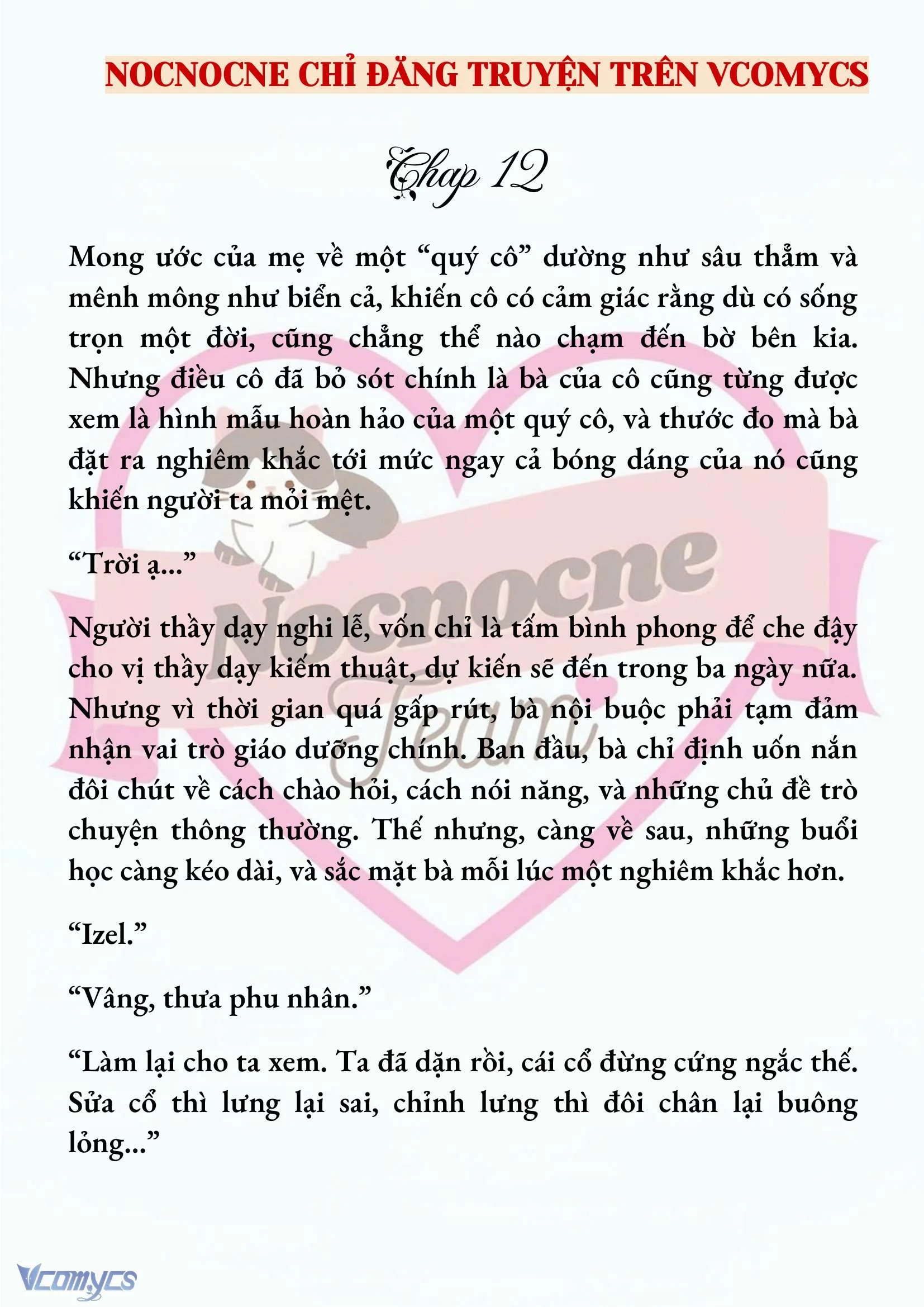 [NOVEL] CÁ RỪNG KHÔN NGOAN Chapter  12 - 2