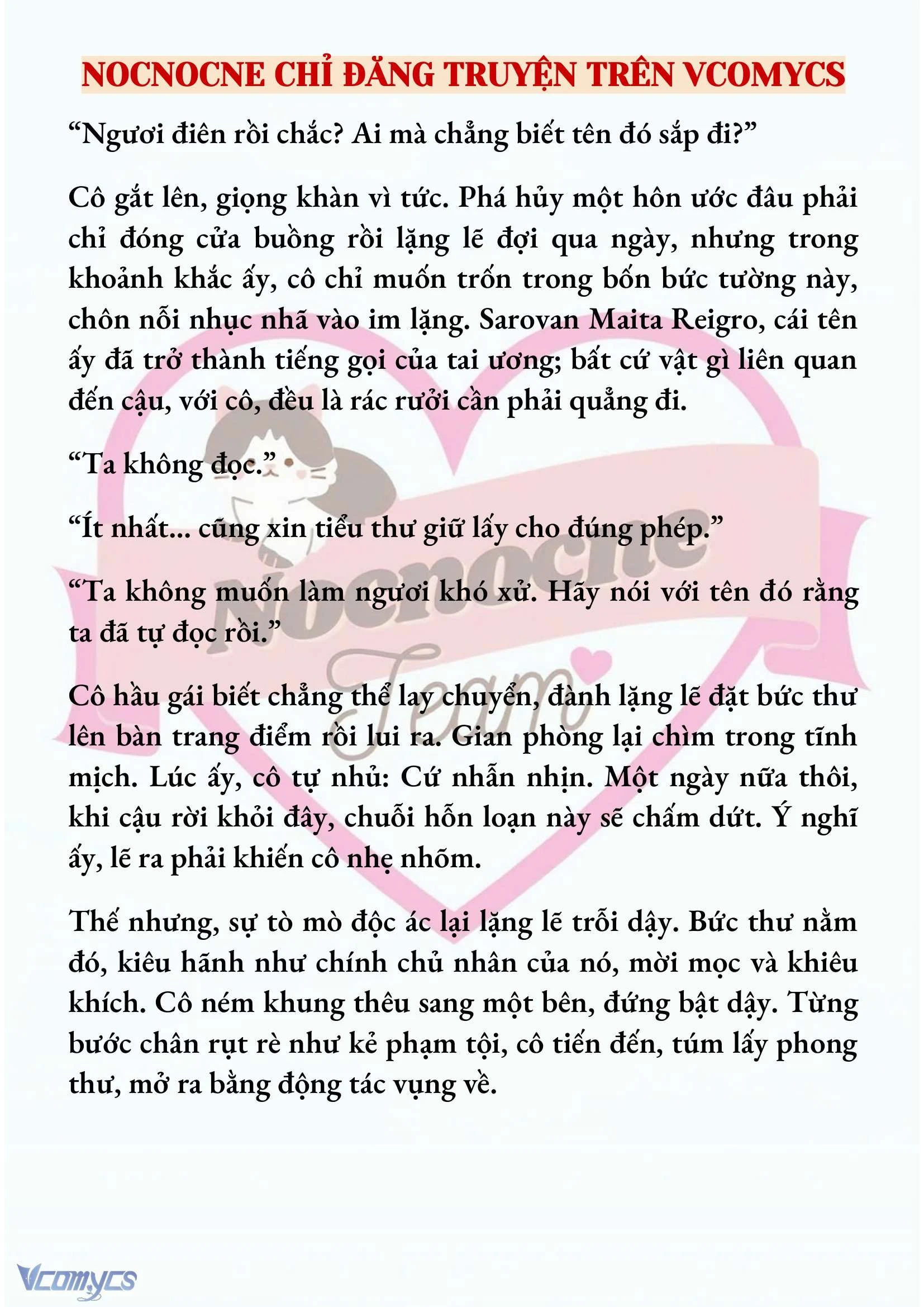 [NOVEL] CÁ RỪNG KHÔN NGOAN Chapter  20 - 6