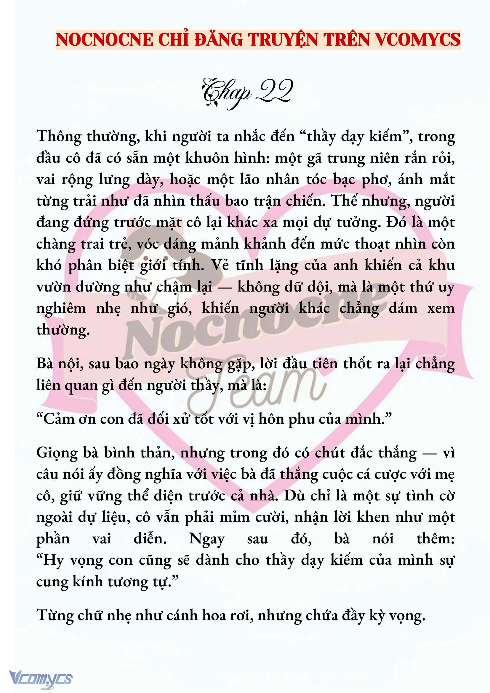 [NOVEL] CÁ RỪNG KHÔN NGOAN Chapter  22 - 2