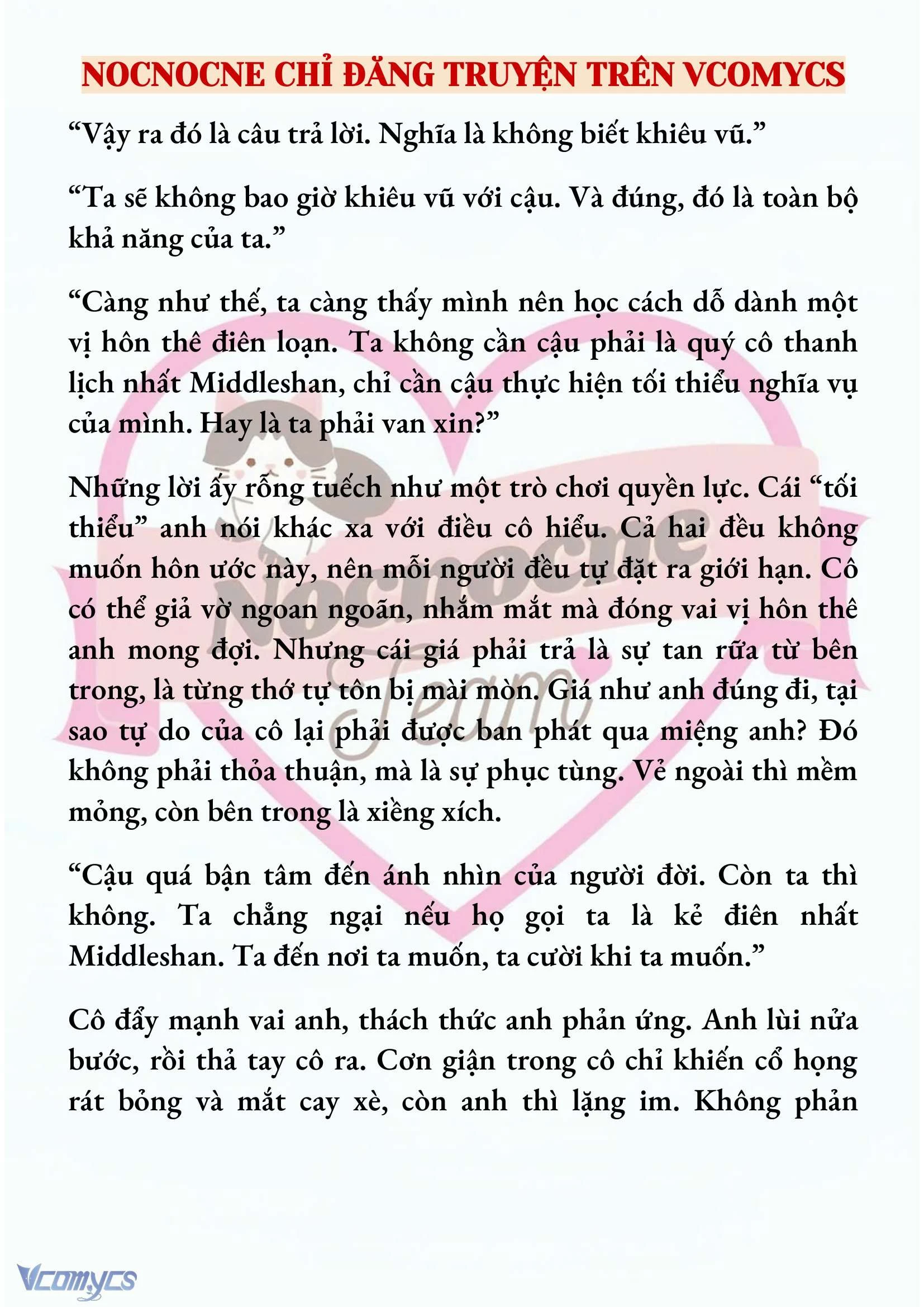 [NOVEL] CÁ RỪNG KHÔN NGOAN Chapter  37 - 3