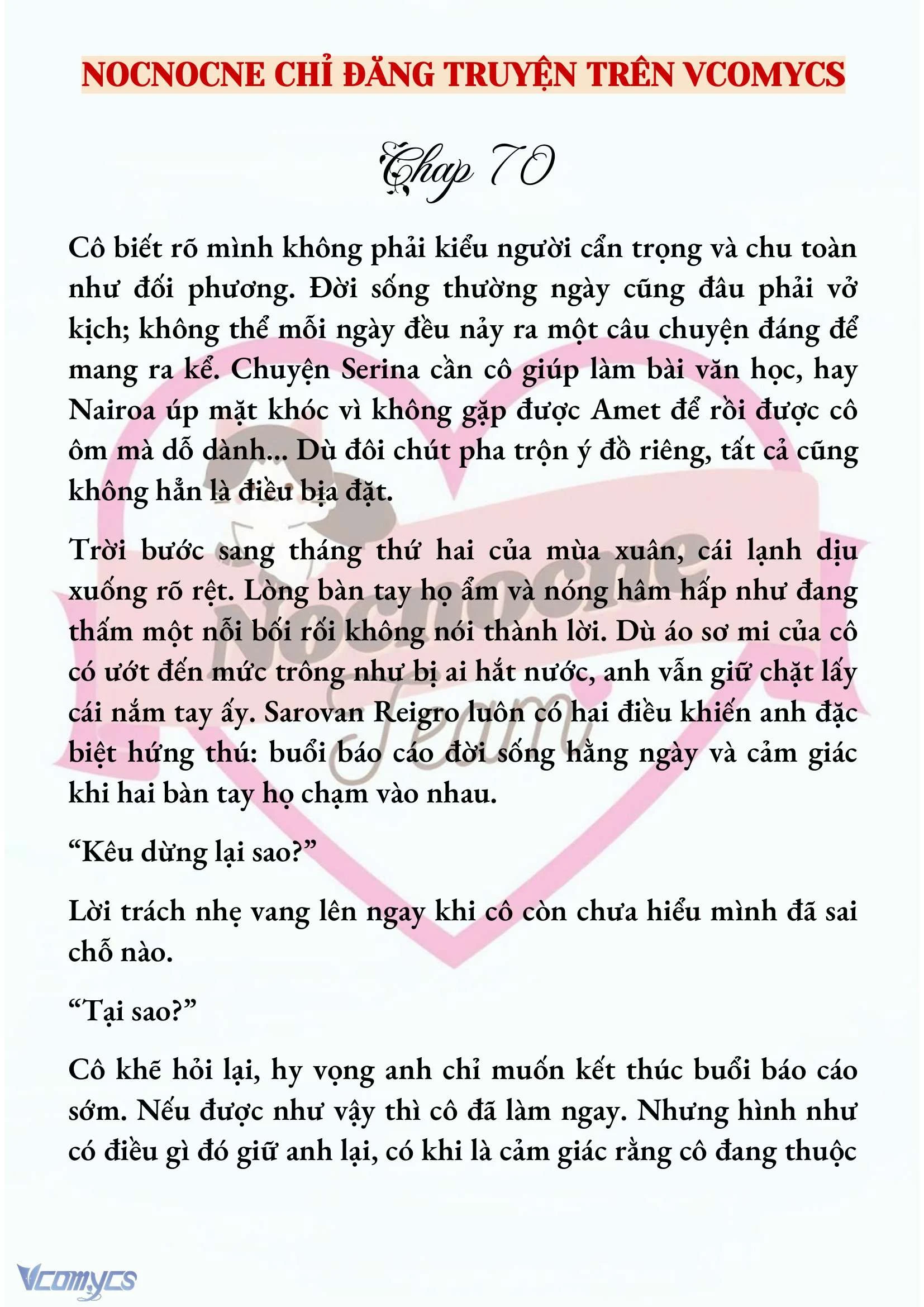 [NOVEL] CÁ RỪNG KHÔN NGOAN Chapter  70 - 2