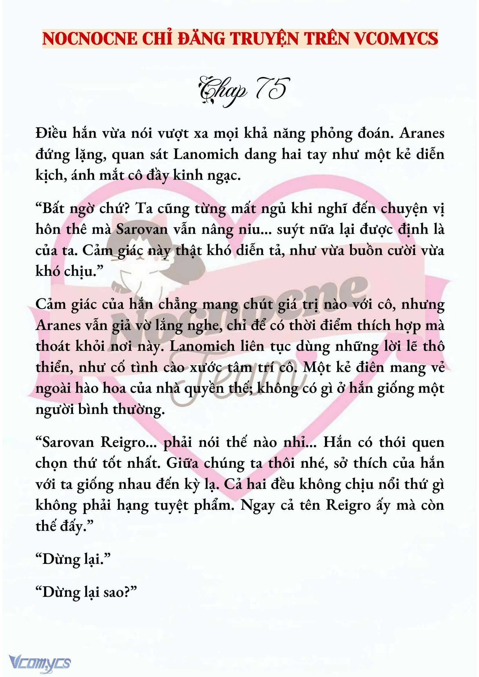 [NOVEL] CÁ RỪNG KHÔN NGOAN Chapter  75 - 2