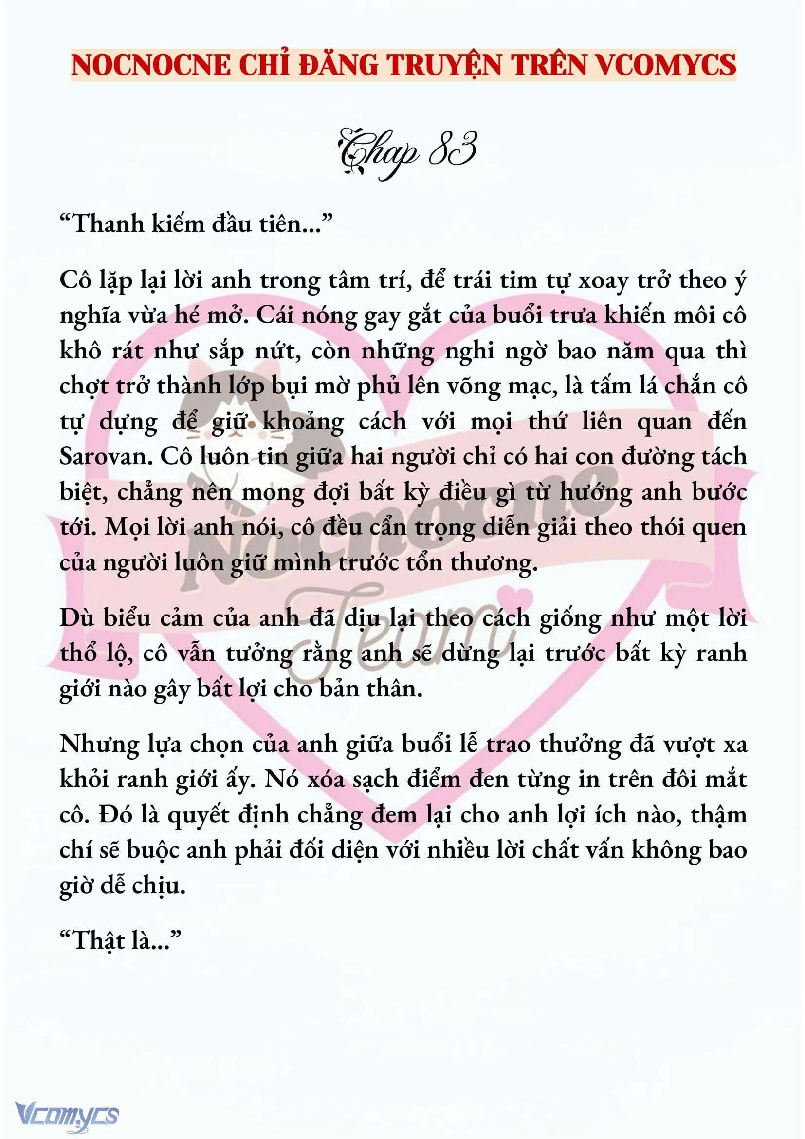 [NOVEL] CÁ RỪNG KHÔN NGOAN Chapter  83 - 2