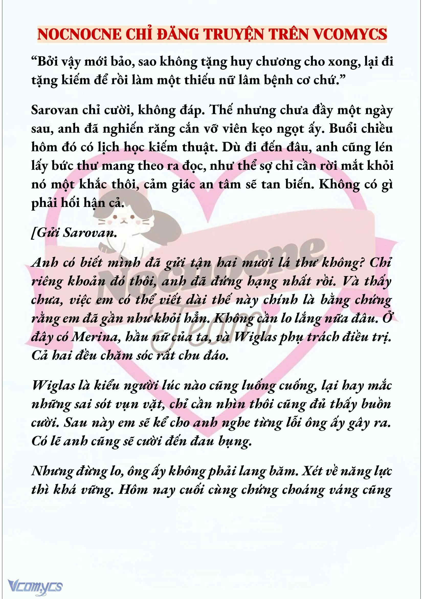 [NOVEL] CÁ RỪNG KHÔN NGOAN Chapter  87 - 11