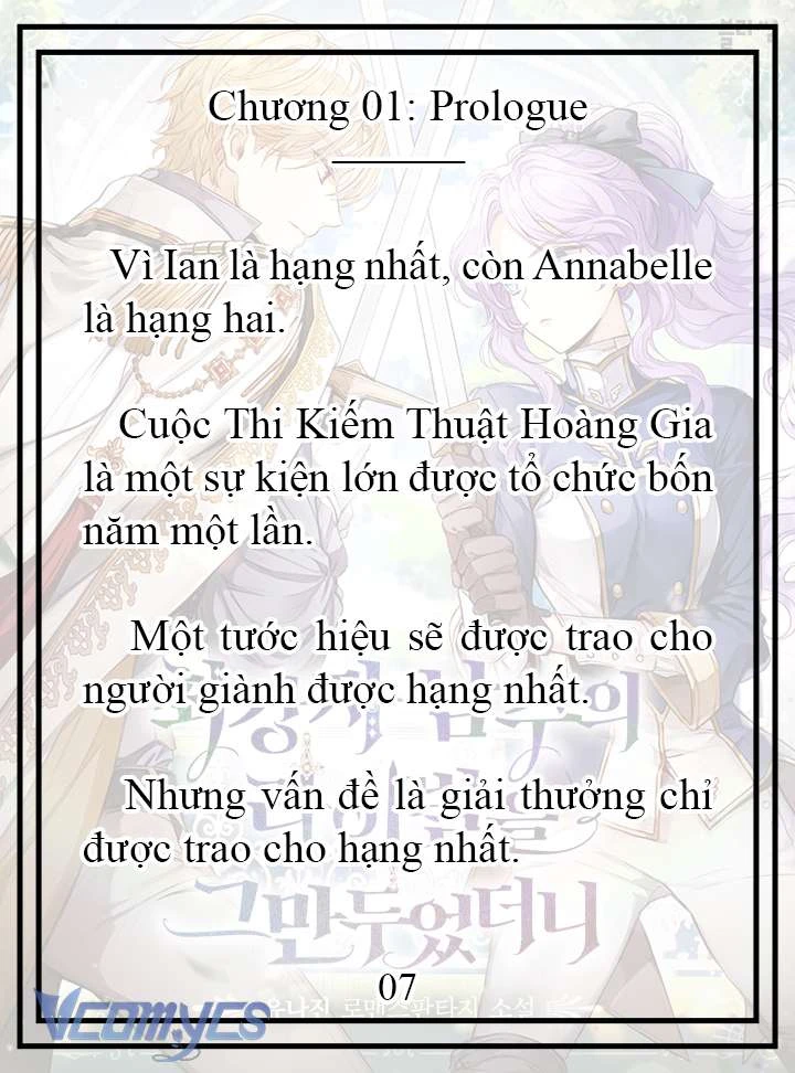 [Novel] Tôi Không Còn Là Đối Thủ Của Nam Chính Chapter  1 - 8