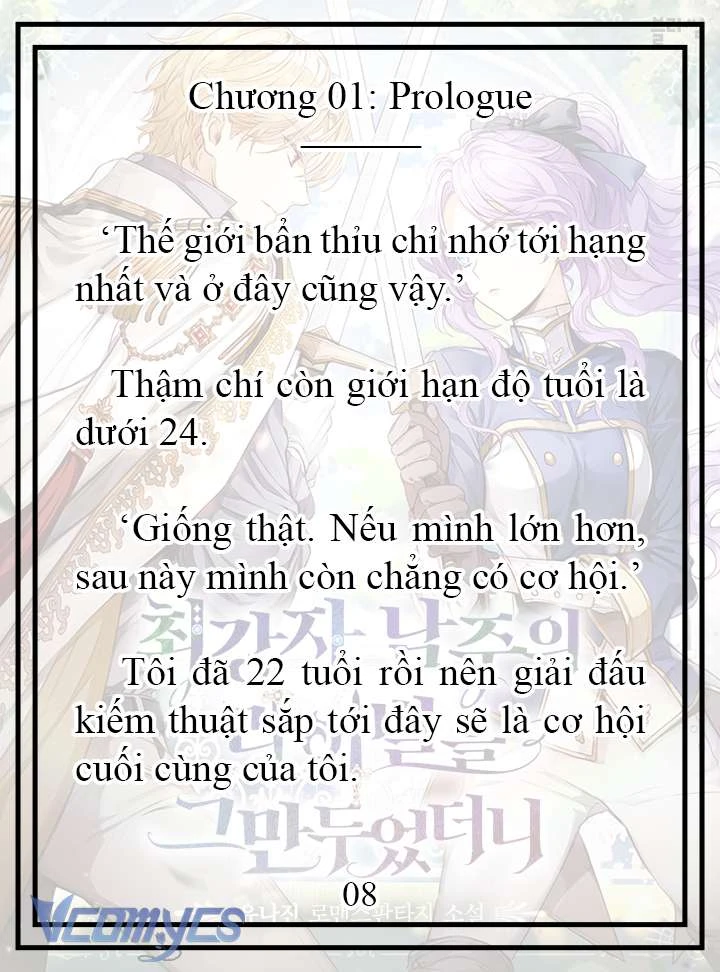 [Novel] Tôi Không Còn Là Đối Thủ Của Nam Chính Chapter  1 - 9