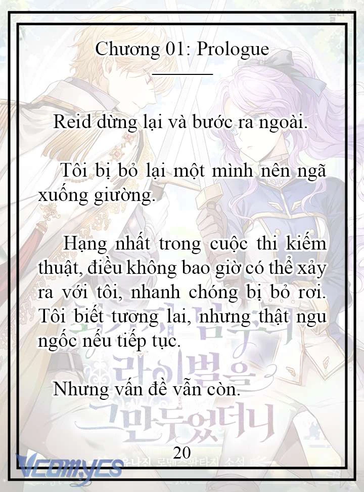 [Novel] Tôi Không Còn Là Đối Thủ Của Nam Chính Chapter  1 - 21