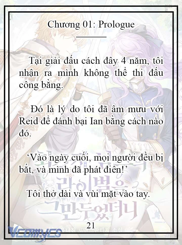 [Novel] Tôi Không Còn Là Đối Thủ Của Nam Chính Chapter  1 - 22