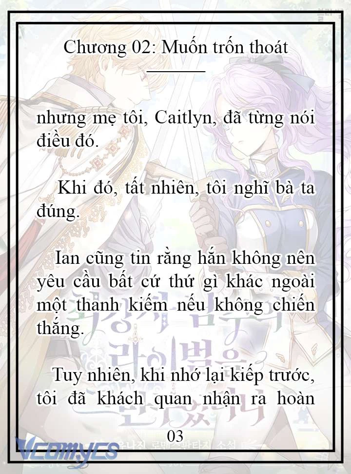 [Novel] Tôi Không Còn Là Đối Thủ Của Nam Chính Chapter  2 - 4