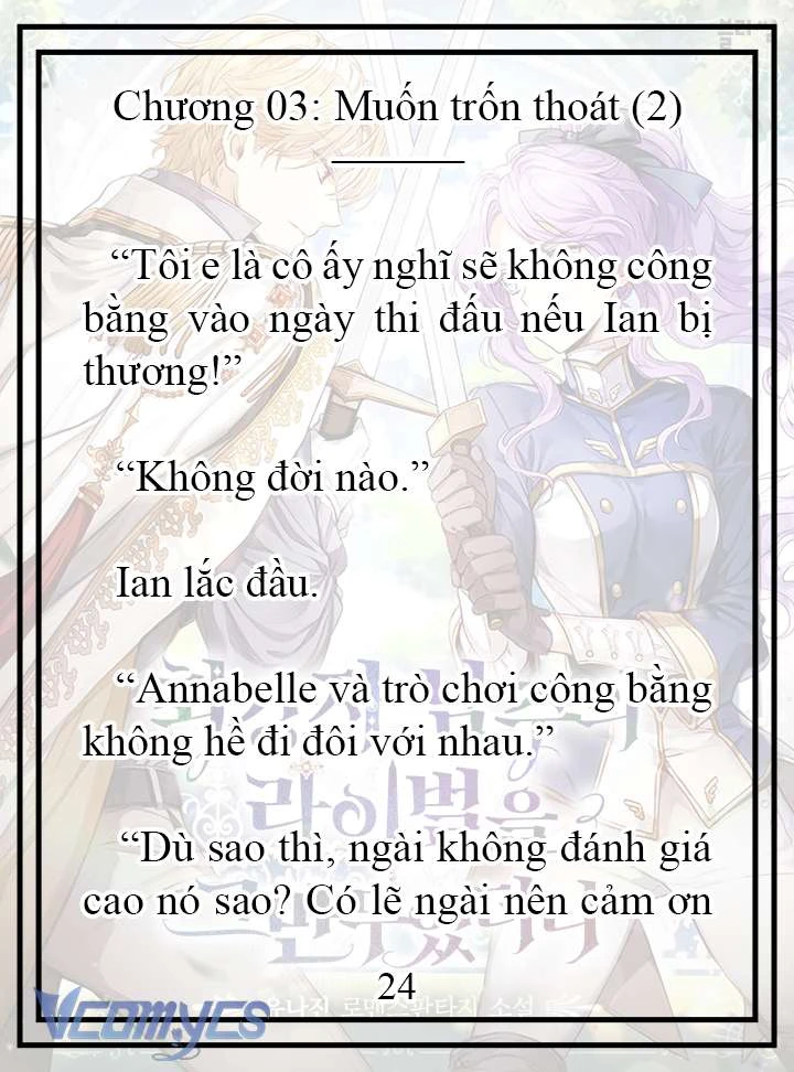 [Novel] Tôi Không Còn Là Đối Thủ Của Nam Chính Chapter  3 - 25