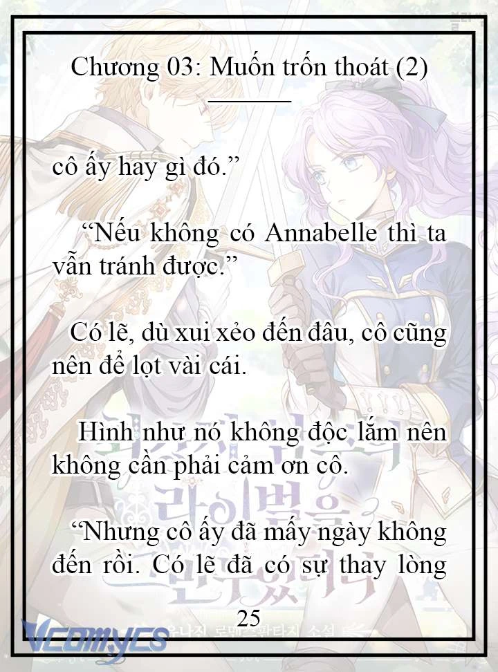 [Novel] Tôi Không Còn Là Đối Thủ Của Nam Chính Chapter  3 - 26