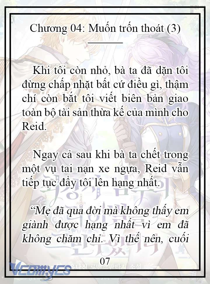 [Novel] Tôi Không Còn Là Đối Thủ Của Nam Chính Chapter  4 - 8