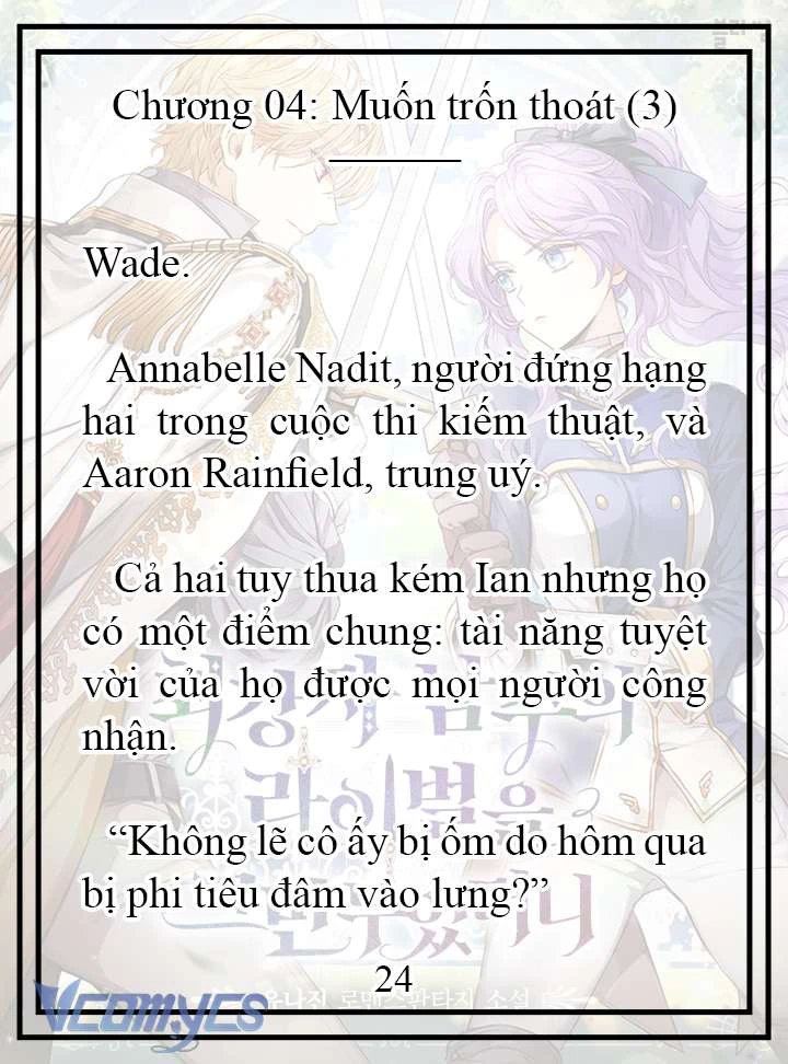 [Novel] Tôi Không Còn Là Đối Thủ Của Nam Chính Chapter  4 - 25
