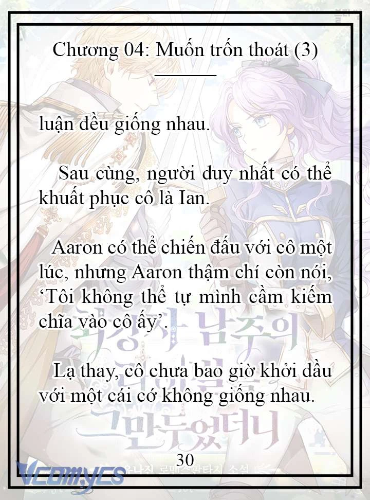 [Novel] Tôi Không Còn Là Đối Thủ Của Nam Chính Chapter  4 - 31