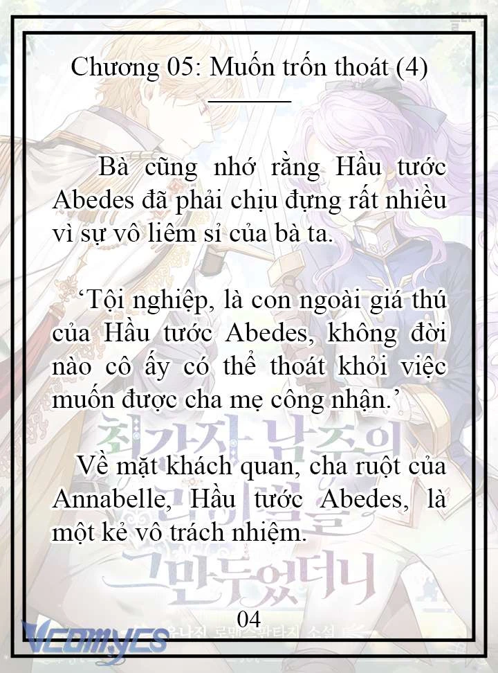 [Novel] Tôi Không Còn Là Đối Thủ Của Nam Chính Chapter  5 - 5