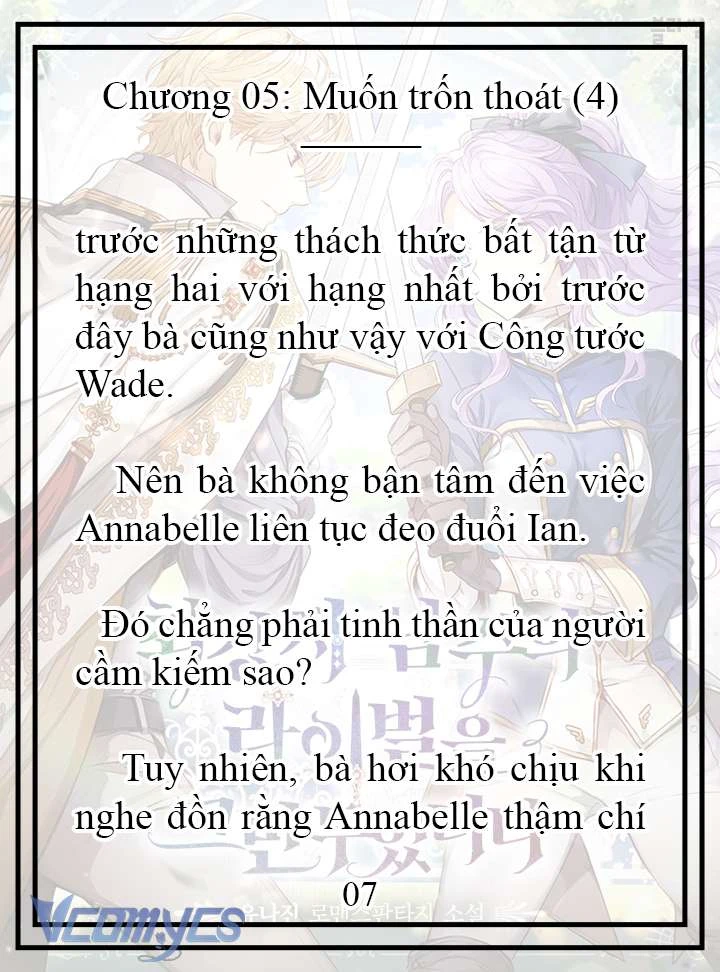 [Novel] Tôi Không Còn Là Đối Thủ Của Nam Chính Chapter  5 - 8