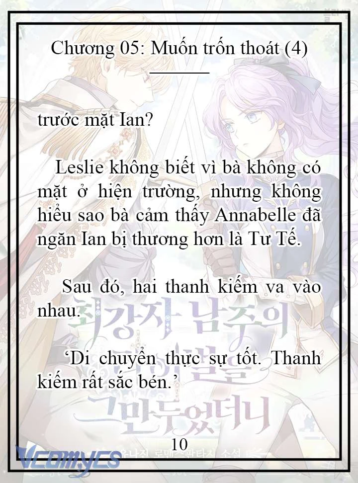 [Novel] Tôi Không Còn Là Đối Thủ Của Nam Chính Chapter  5 - 11