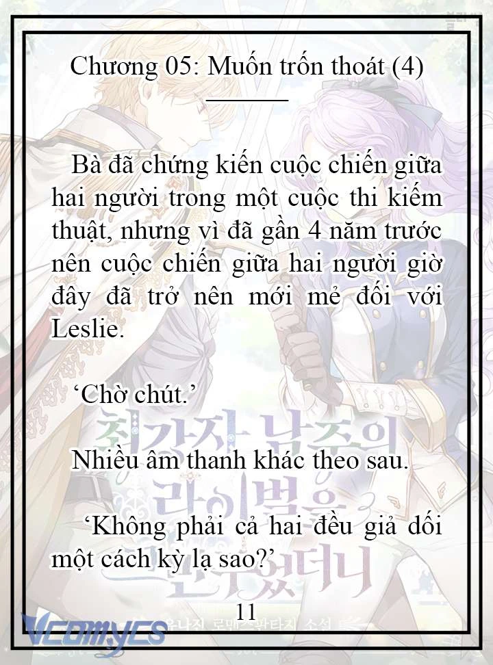 [Novel] Tôi Không Còn Là Đối Thủ Của Nam Chính Chapter  5 - 12
